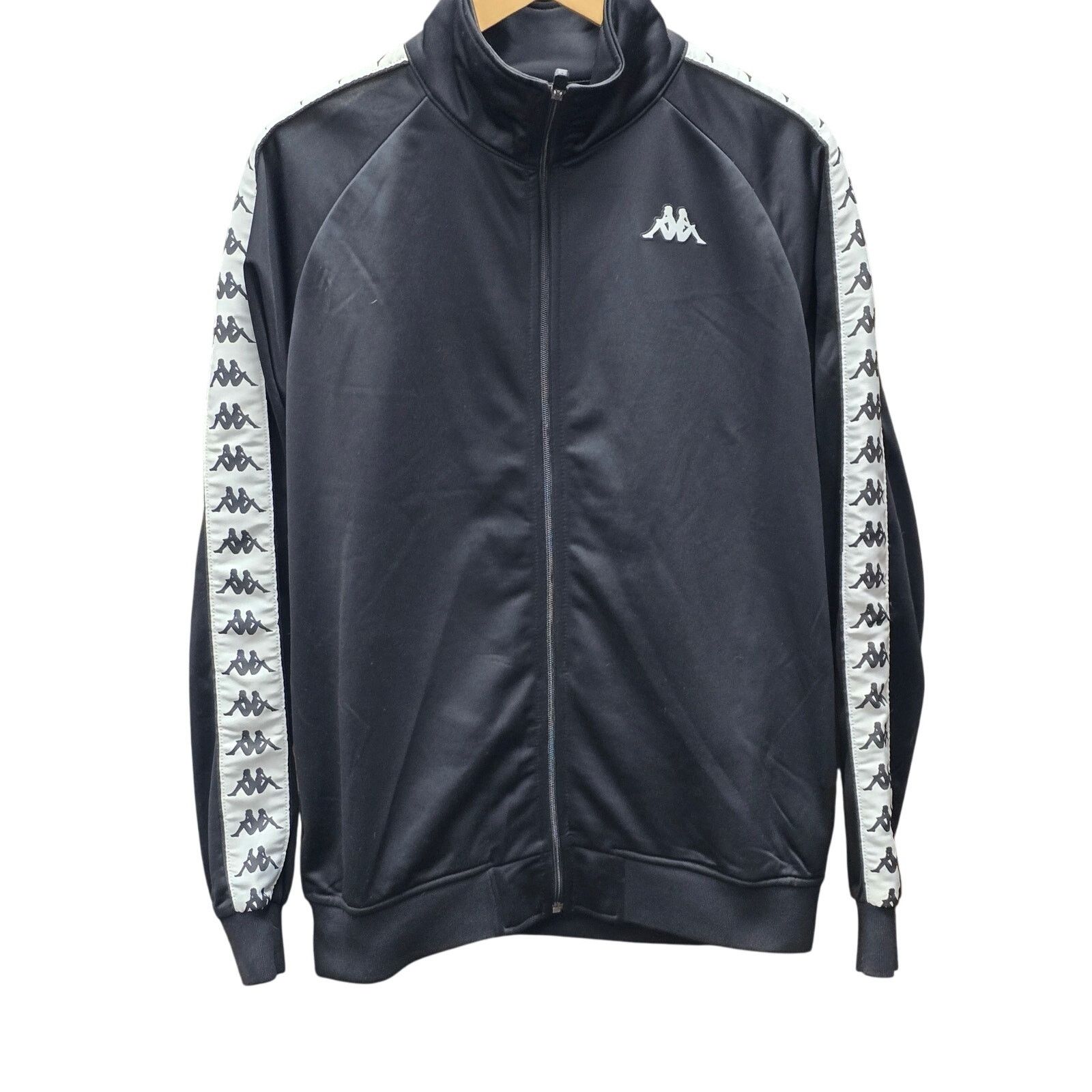 Kappa Kappa, Banda Anniston, Black & White Jacket, Men's Medium Size US M / EU 48-50 / 2 - 1 Thumbnail
