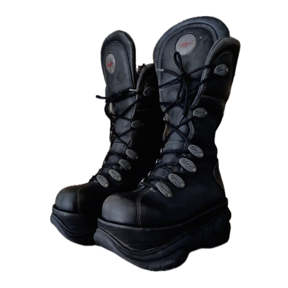 SWEAR SM04 BLACK BOOTS