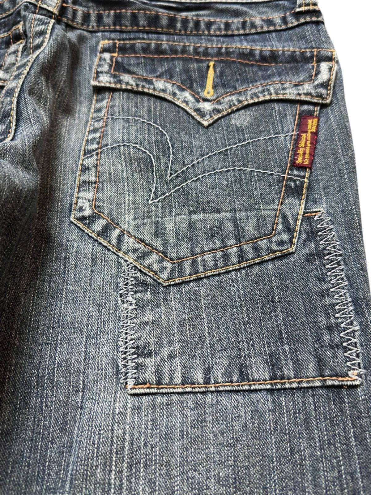 20471120 Vintage 291295 Homme Flare Boocut Grunge Denim Size US 32 / EU 48 - 8 Thumbnail