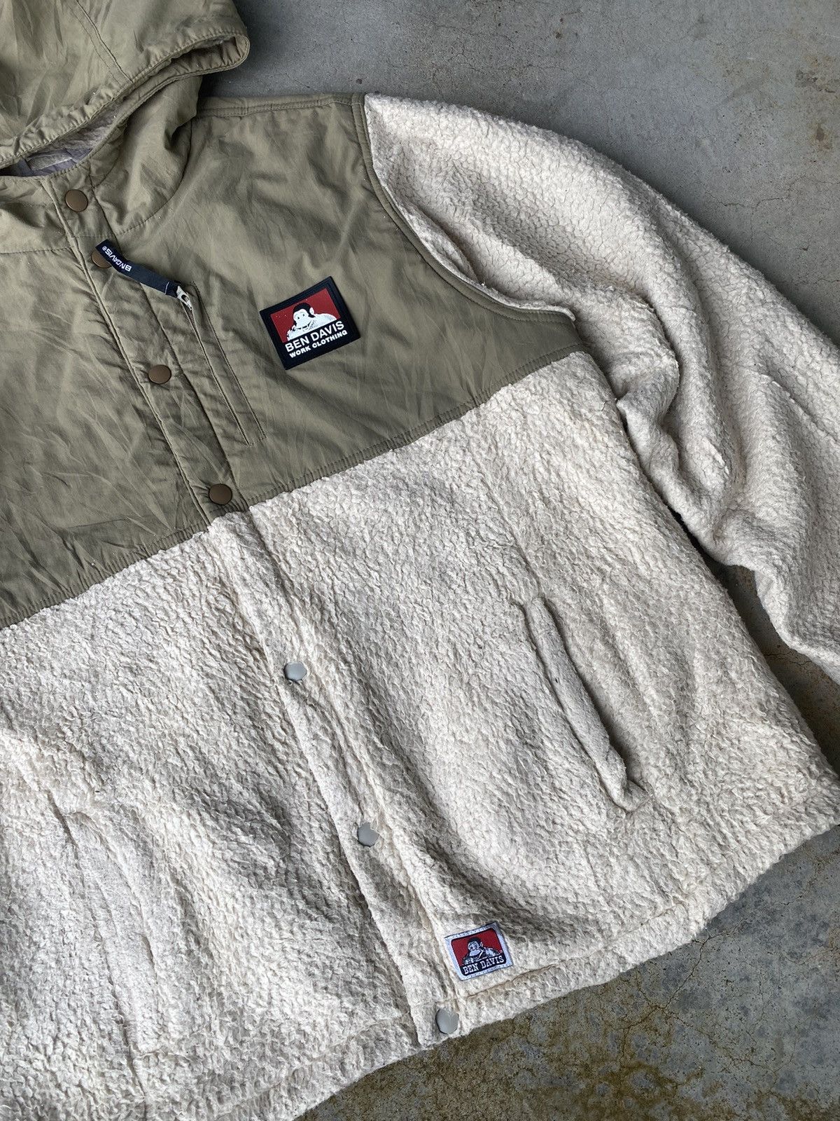 Ben Davis Vintage Y2K Ben Davis Sherpa Jacket Size US L / EU 52-54 / 3 - 2 Thumbnail