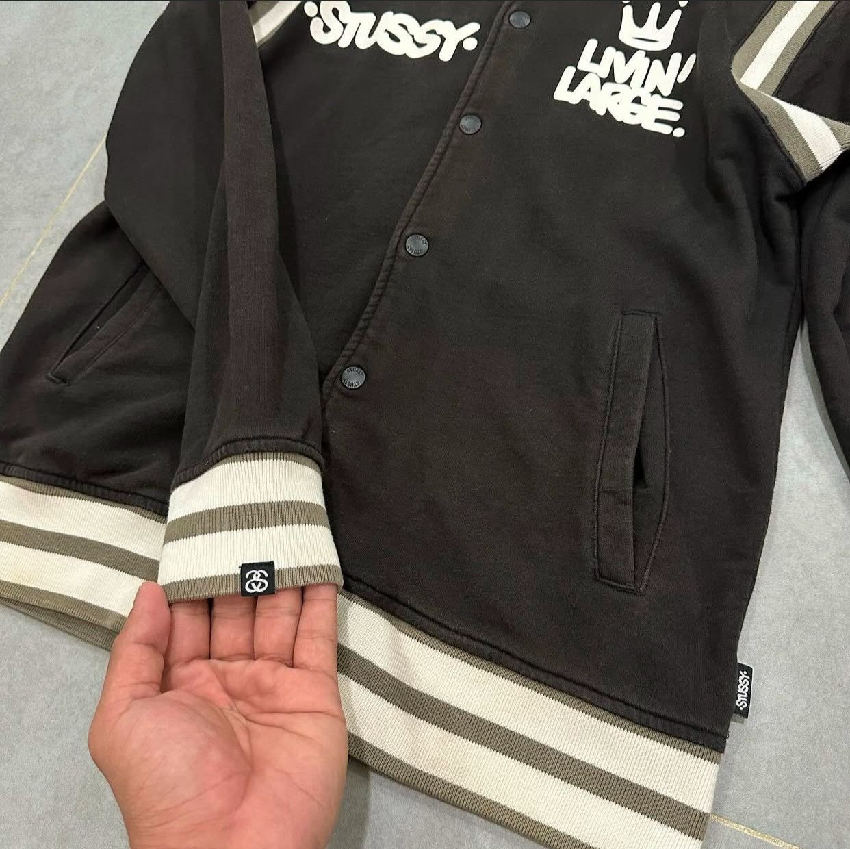 Stussy stussy livin large jacket Size US M / EU 48-50 / 2 - 6 Thumbnail