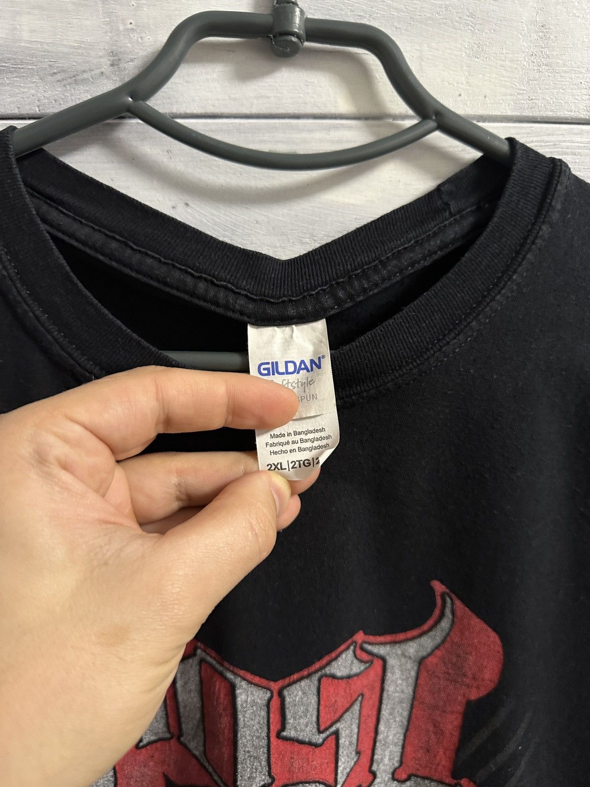 GHOSTEMANE Rare T-Shirt Ghost Big Logo Christ Demon Japan Style. Size US XXL / EU 58 / 5 - 7 Thumbnail