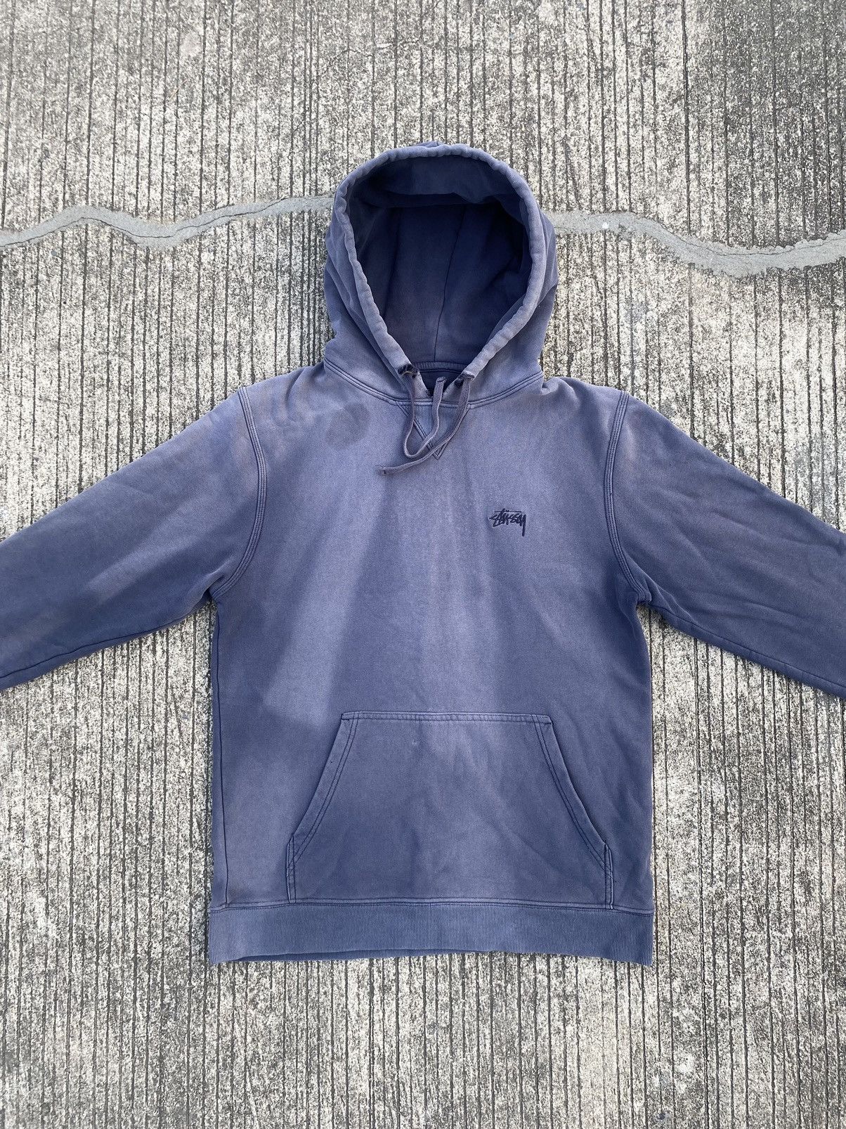 Stussy Vintage Faded Stussy Hoodie Size US S / EU 44-46 / 1 - 3 Thumbnail