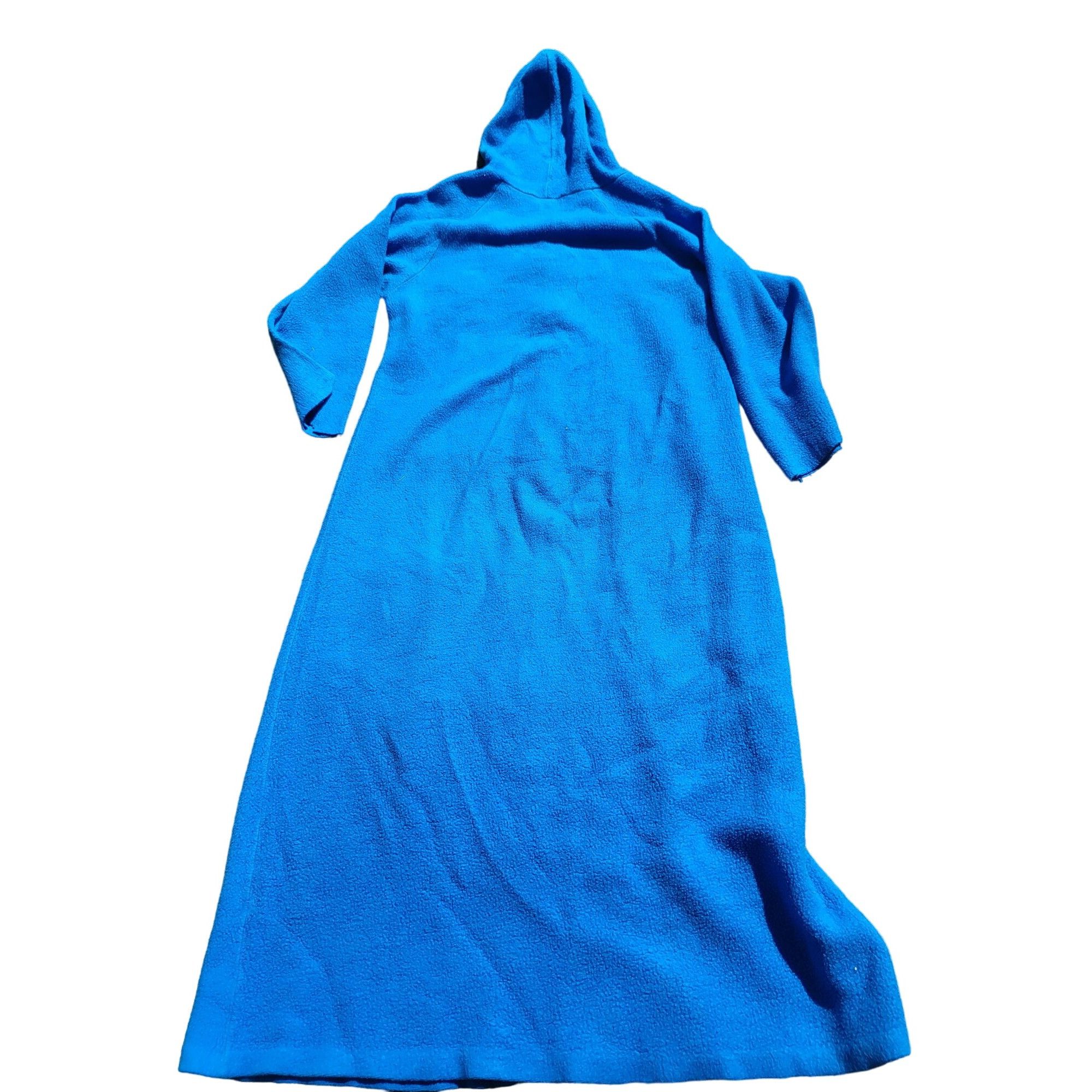 Sears Vintage Sears Roebuck Blue Fleece Robe Women Sz L Sleepwear Size ONE SIZE - 8 Thumbnail