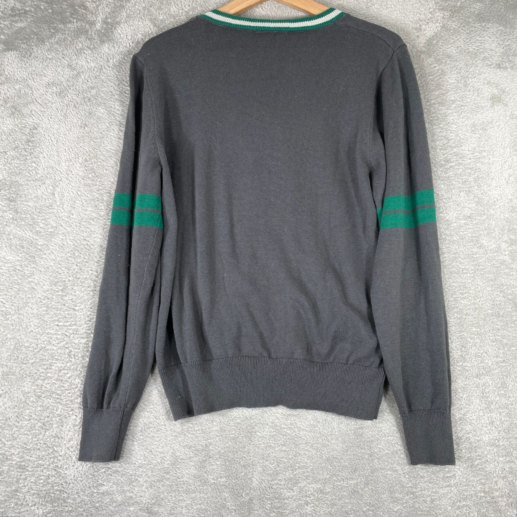 Vintage VINTAGE Harry Potter Cardigan Womens Large Gray Slytherin Varsity Sweater Hogwarts Size L / US 10 / IT 46 - 5 Thumbnail