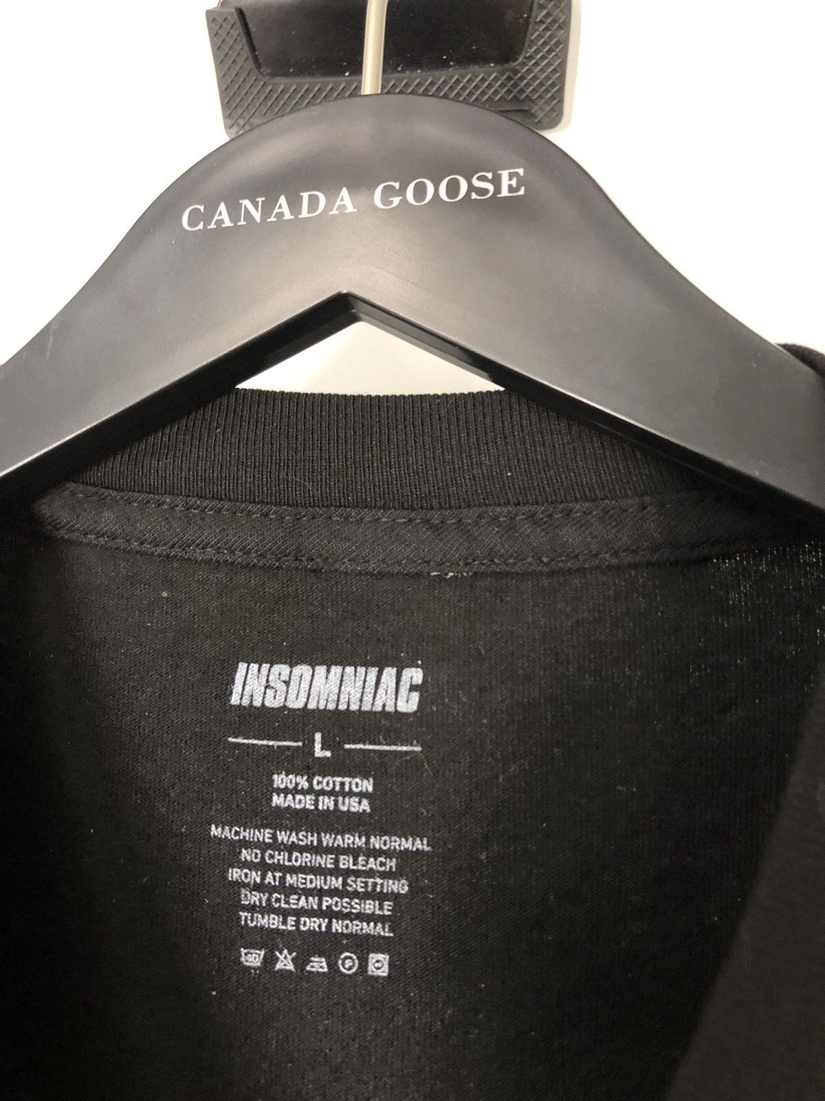 Insomnia Visuals × Other Insomniac 2016 Line Up Black T-Shirt Size US L / EU 52-54 / 3 - 5 Thumbnail