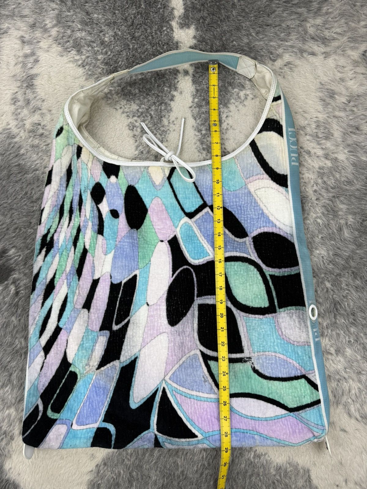Emilio Pucci ‼️ARCHIVED‼️90s EMILIO PUCCI Iconic Extra Large Hobo/Tote Bag Size ONE SIZE - 22 Thumbnail