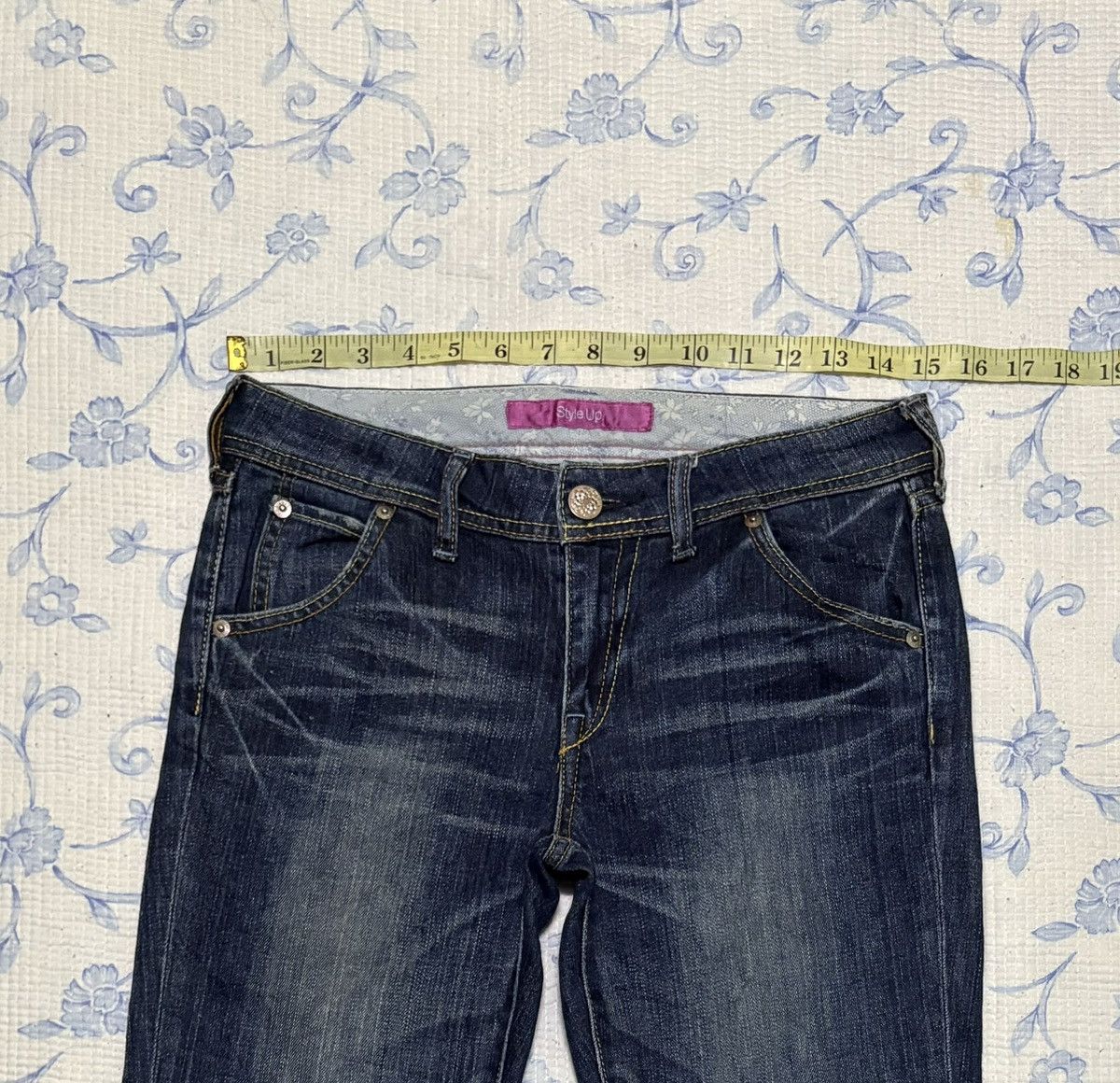 Uniqlo Japanese Uniqlo Style Up Streetwear Pant Flared Denim Size US 30 / EU 46 - 3 Thumbnail