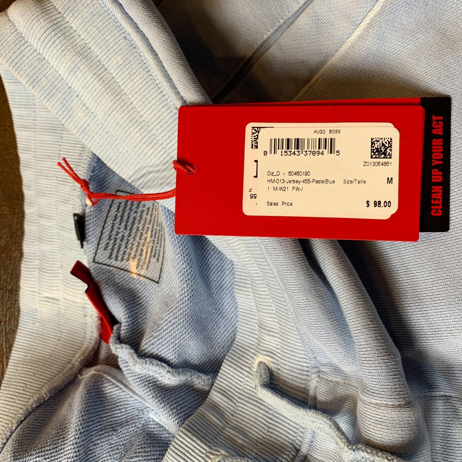 Hugo Boss Rare Mens Hugo Boss Unique Shorts Red Label Sz. MED (324) Size US 32 / EU 48 - 7 Thumbnail