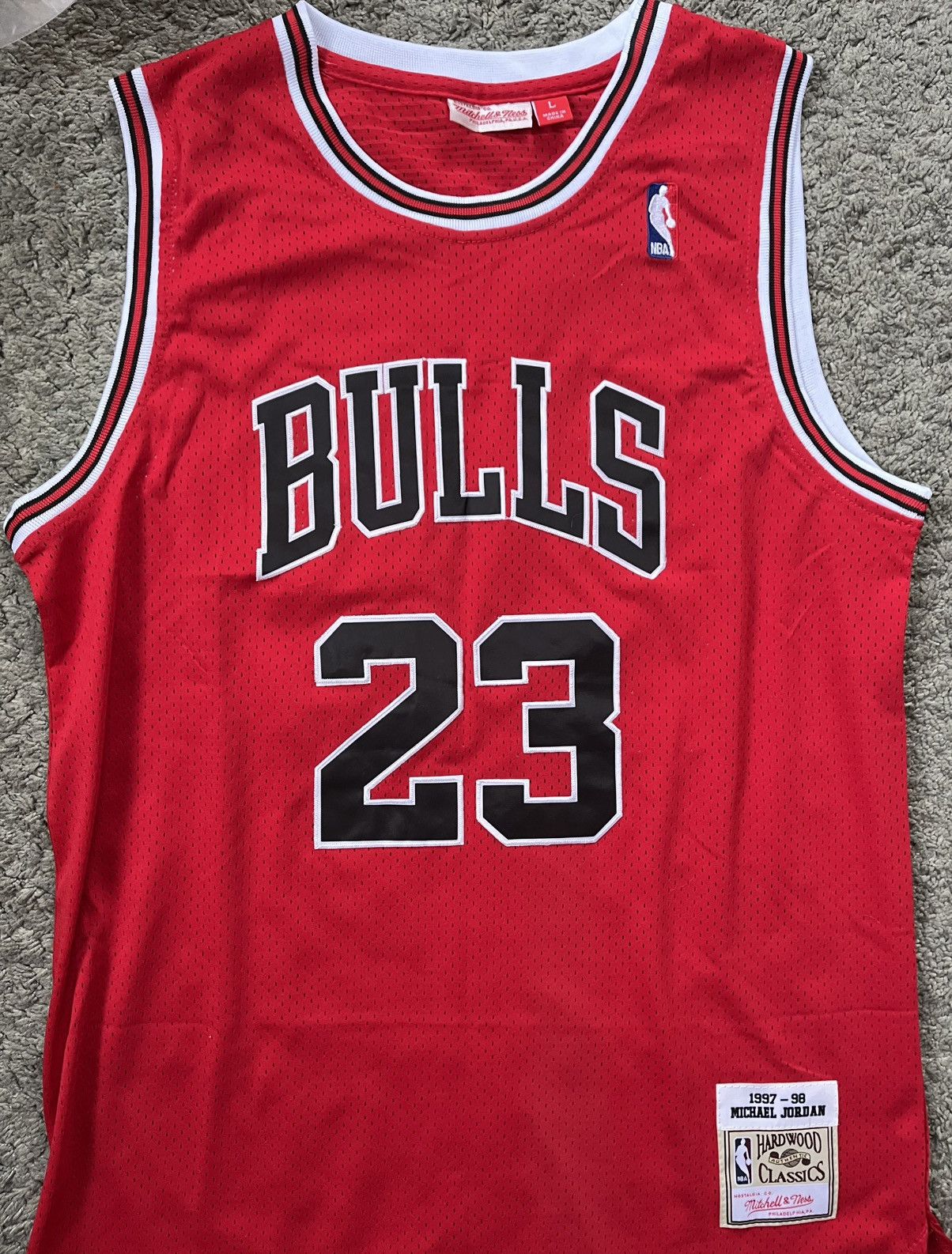 Nike Jordan Bulls Jersey Size US L / EU 52-54 / 3 - 1 Thumbnail