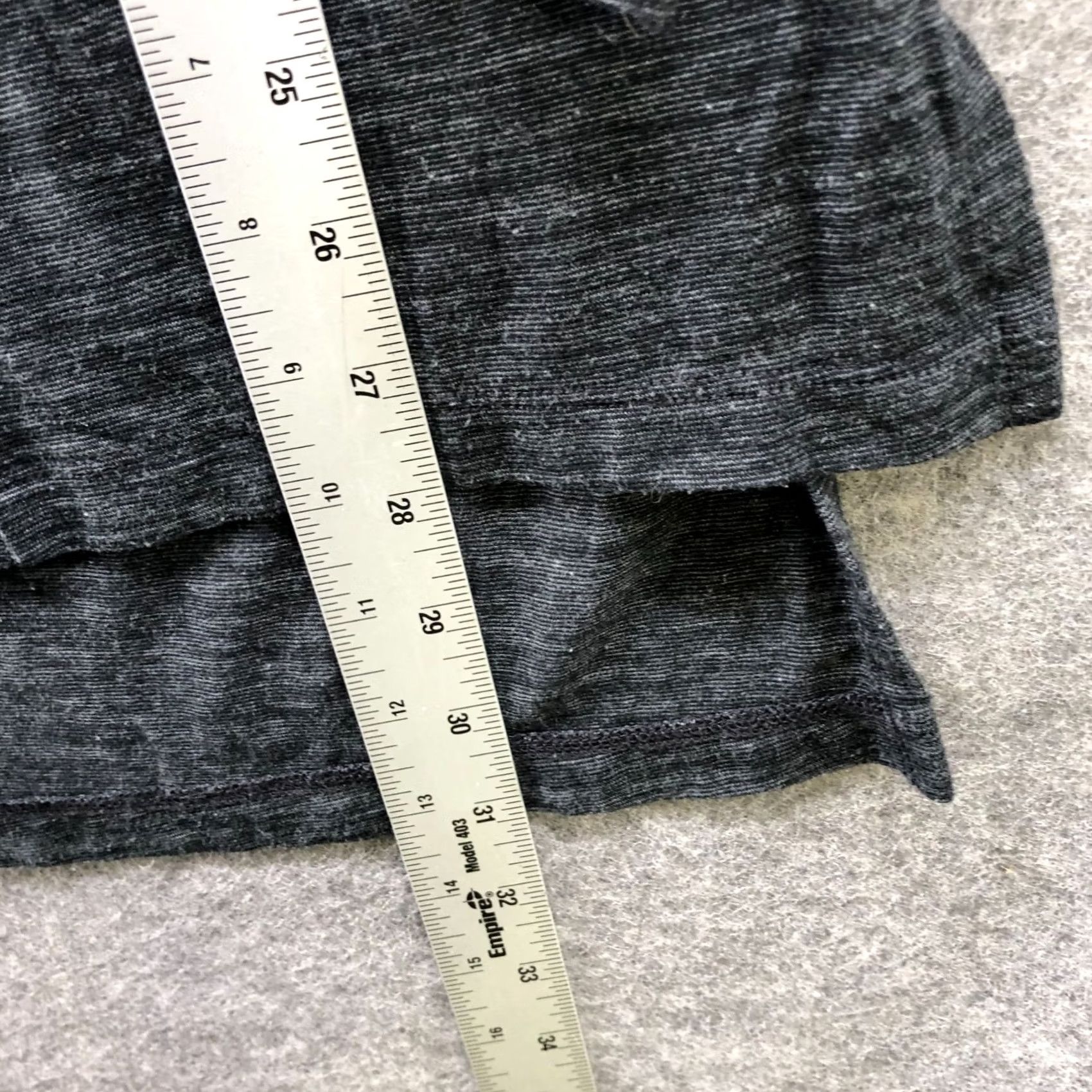 Bcbgmaxazria BCBGMaxazria Long Sleeve Tunic Shirt Women S Gray Lightweight Lyocell Pocket High Quality Tear Free Earrings This Pair Will Have Size S / US 4 / IT 40 - 8 Thumbnail