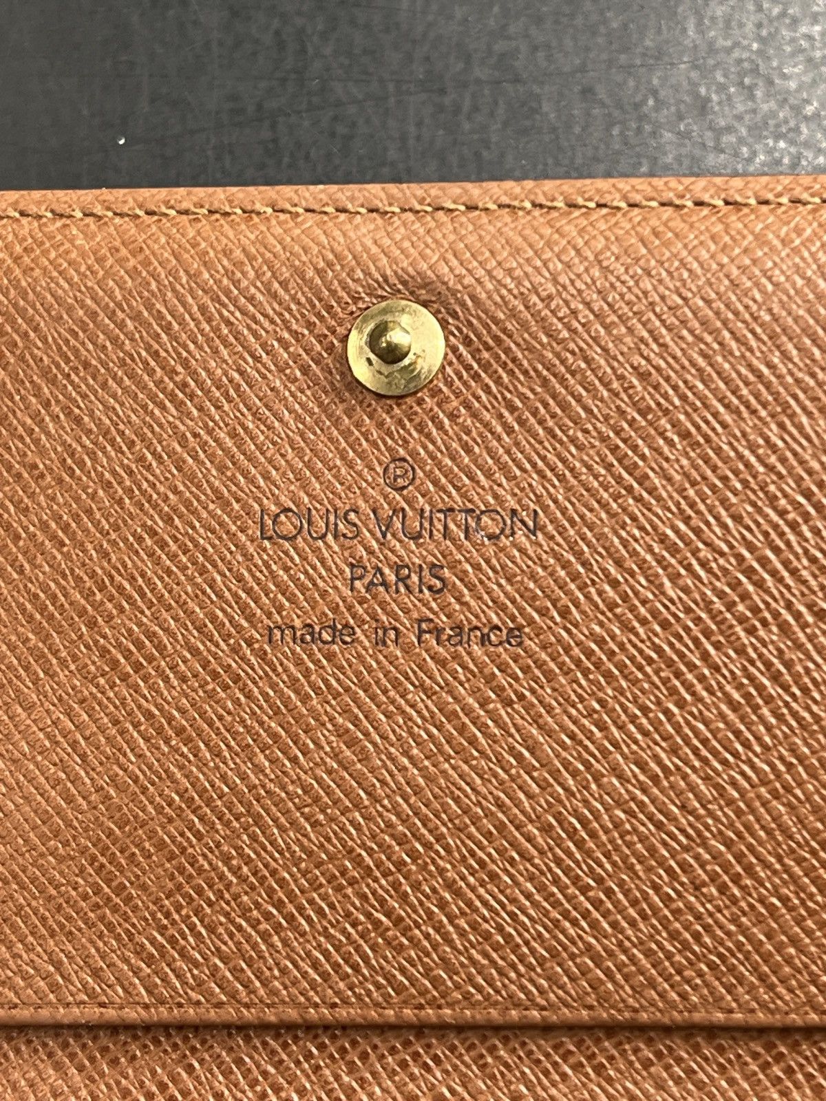 Louis Vuitton × Vintage Louis Vuitton Monogram Long Button Wallet Size ONE SIZE - 4 Thumbnail