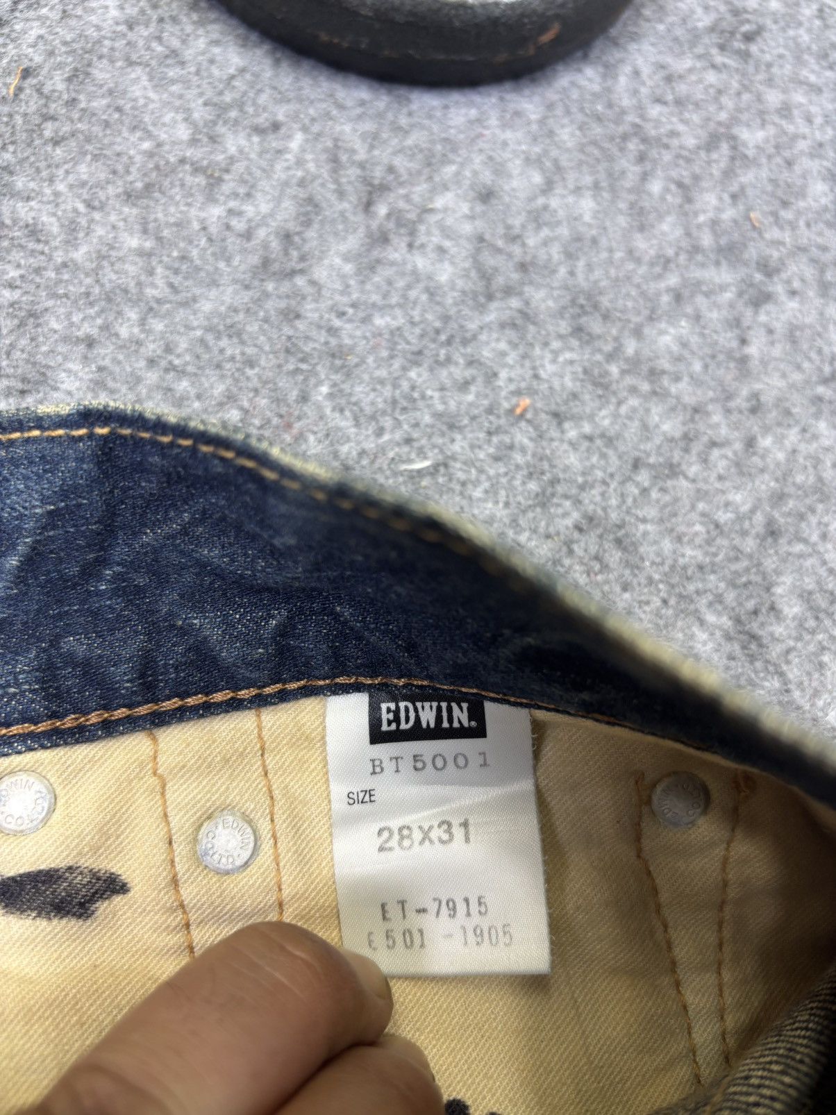 Edwin 💥Flare💥Vintage Edwin 503 Sick Fades Flare Denim F926 Size US 32 / EU 48 - 17 Thumbnail