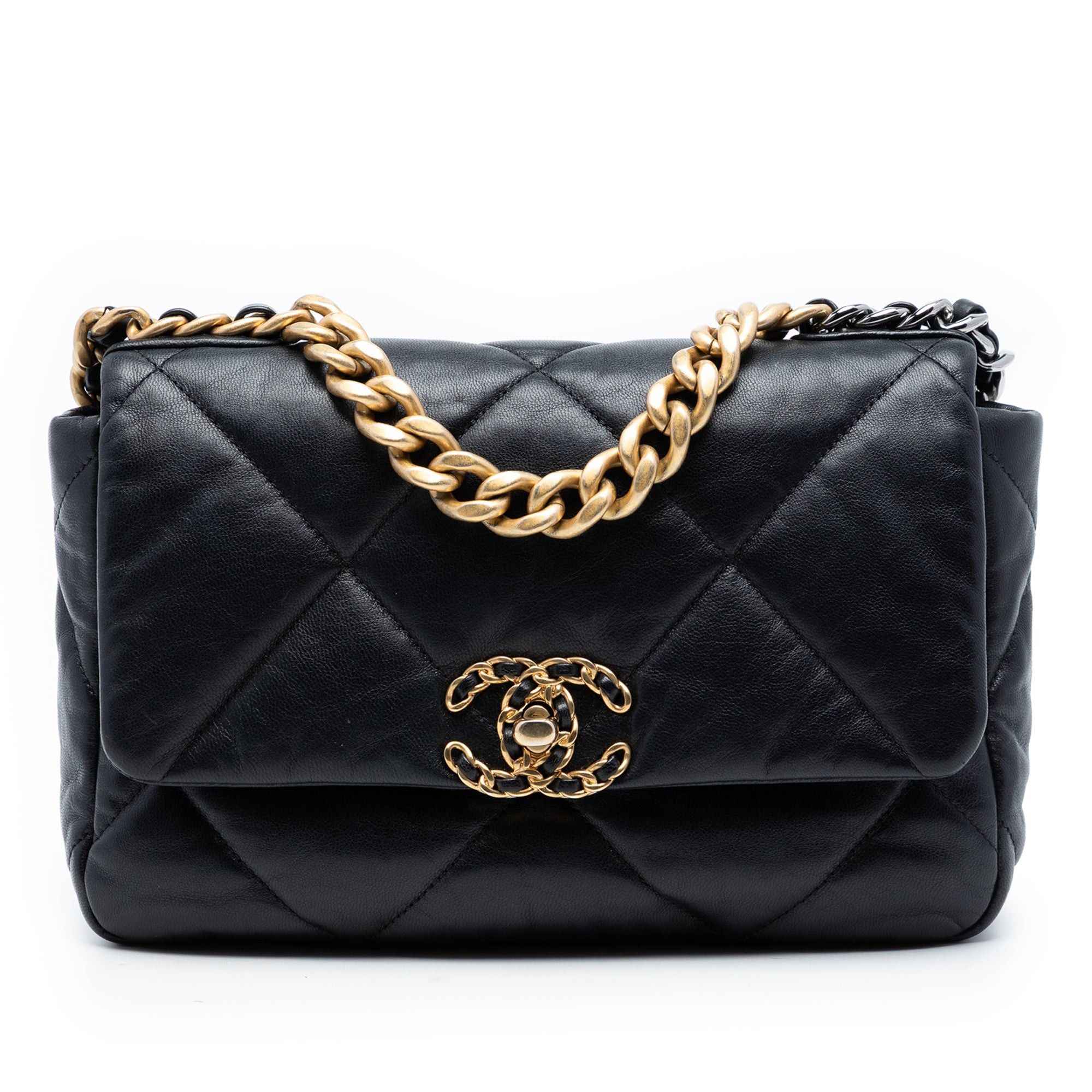 Chanel Medium Lambskin 19 Flap Size ONE SIZE - 1 Thumbnail
