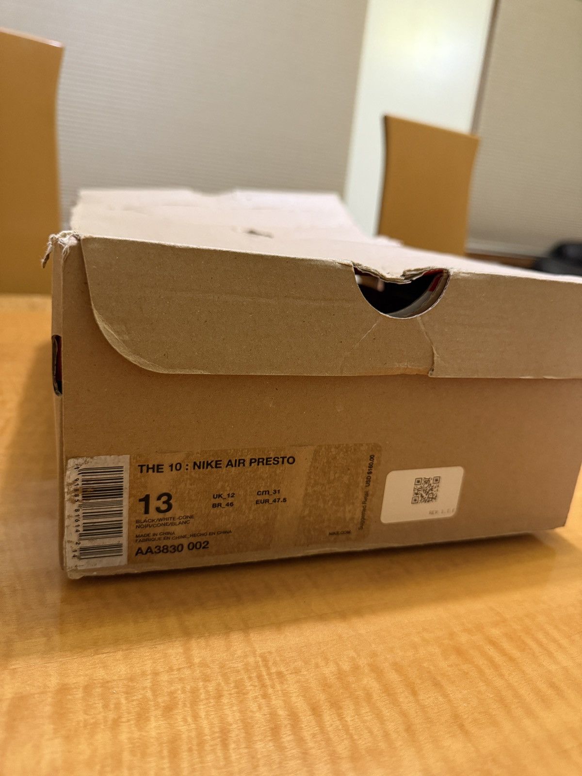 Off-White Nike Off White Air Prestos Size US 13 / EU 46 - 6 Thumbnail