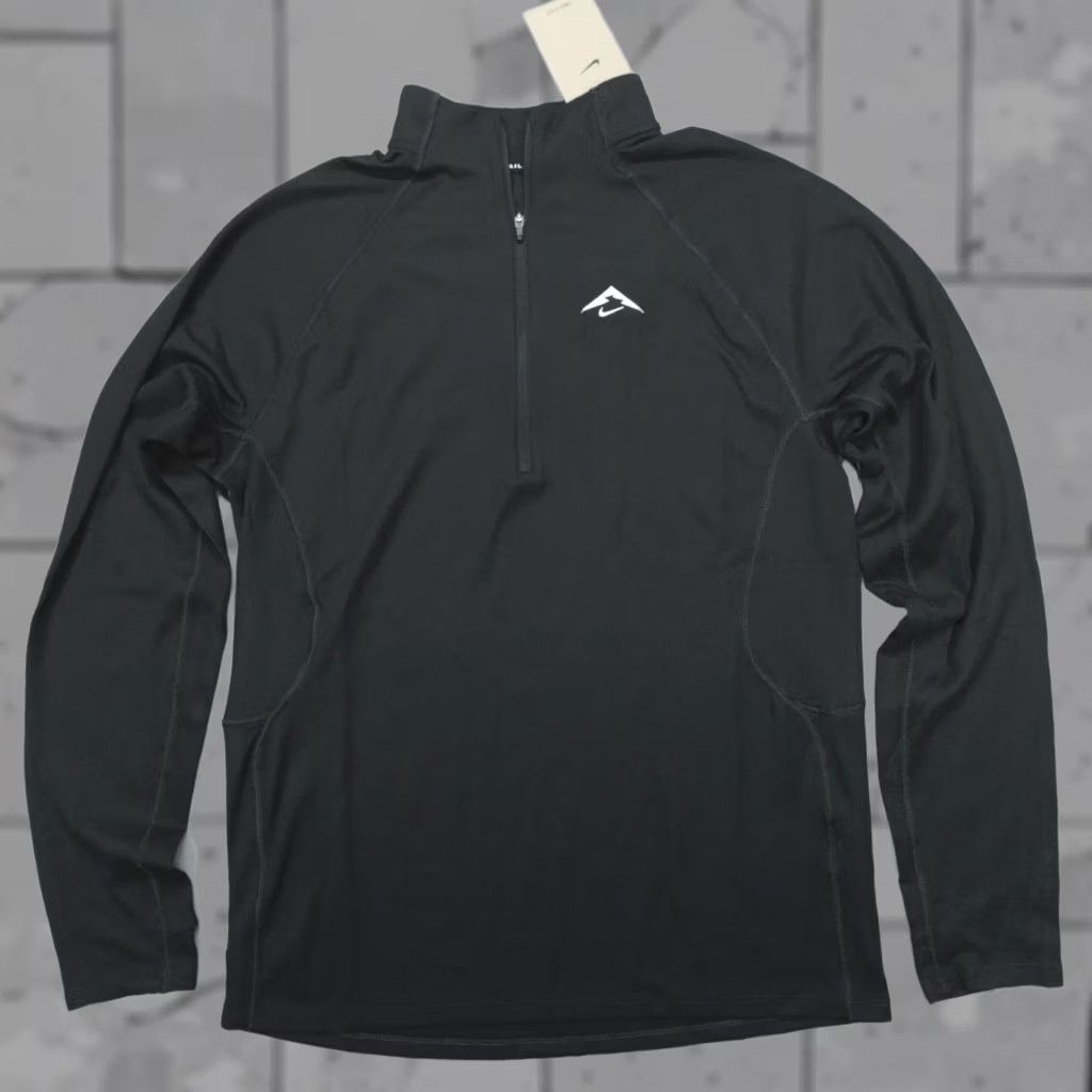 Nike Nike Trail Dri-FIT 1/2-Zip Men's Size S Mid Layer Black Running Top FV9994-010 Size US S / EU 44-46 / 1 - 1 Thumbnail