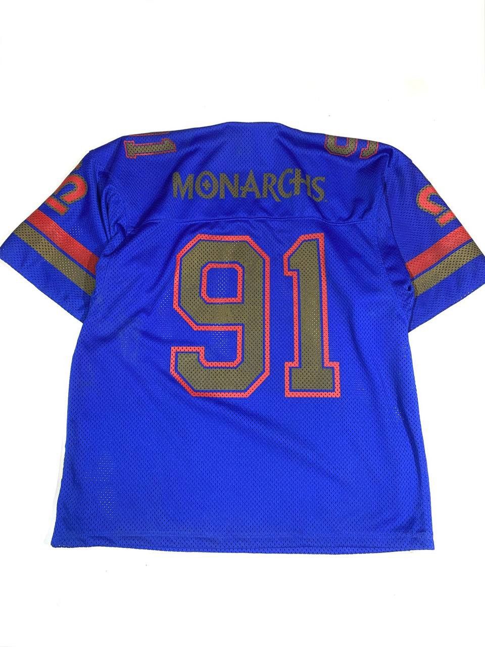 NFL × Vintage Vintage 1991 Official London Monarchs Football Jersey Size US XL / EU 56 / 4 - 9 Thumbnail