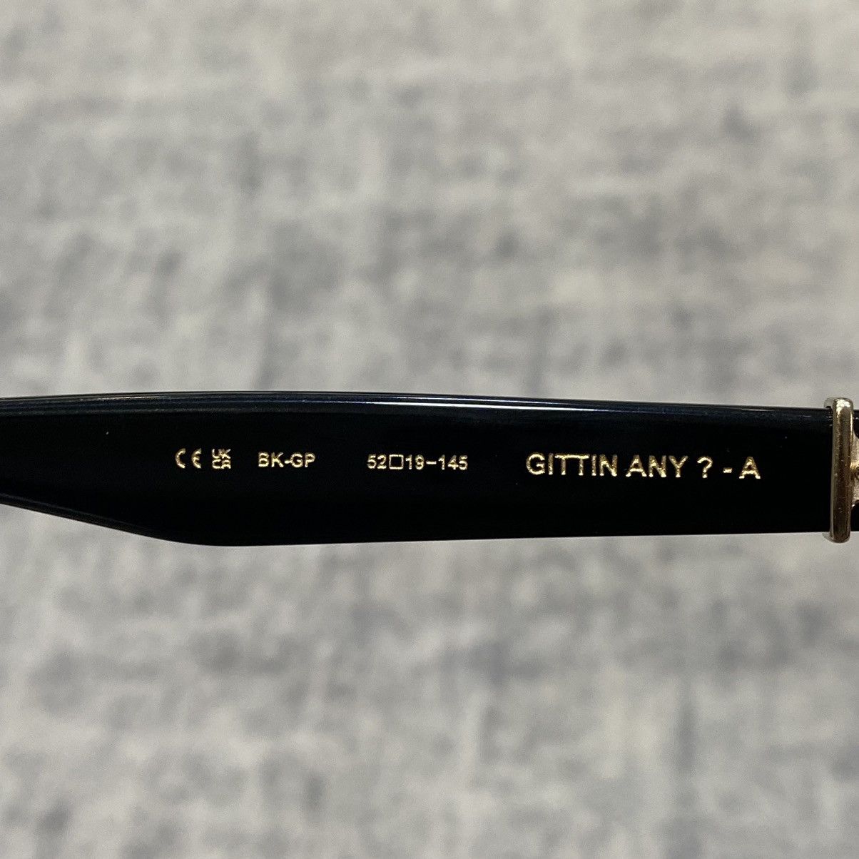 Chrome Hearts CHROME HEARTS GITTIN ANY?-A Black Gold Size ONE SIZE - 9 Thumbnail