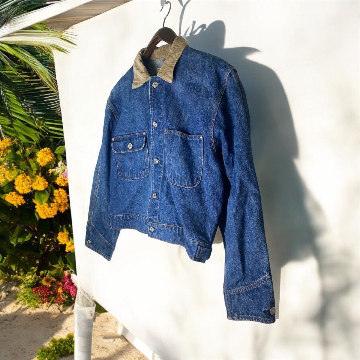 Polo Ralph Lauren Vintage Polo Ralph Lauren Denim Trucker Jacket Size US L / EU 52-54 / 3 - 3 Thumbnail