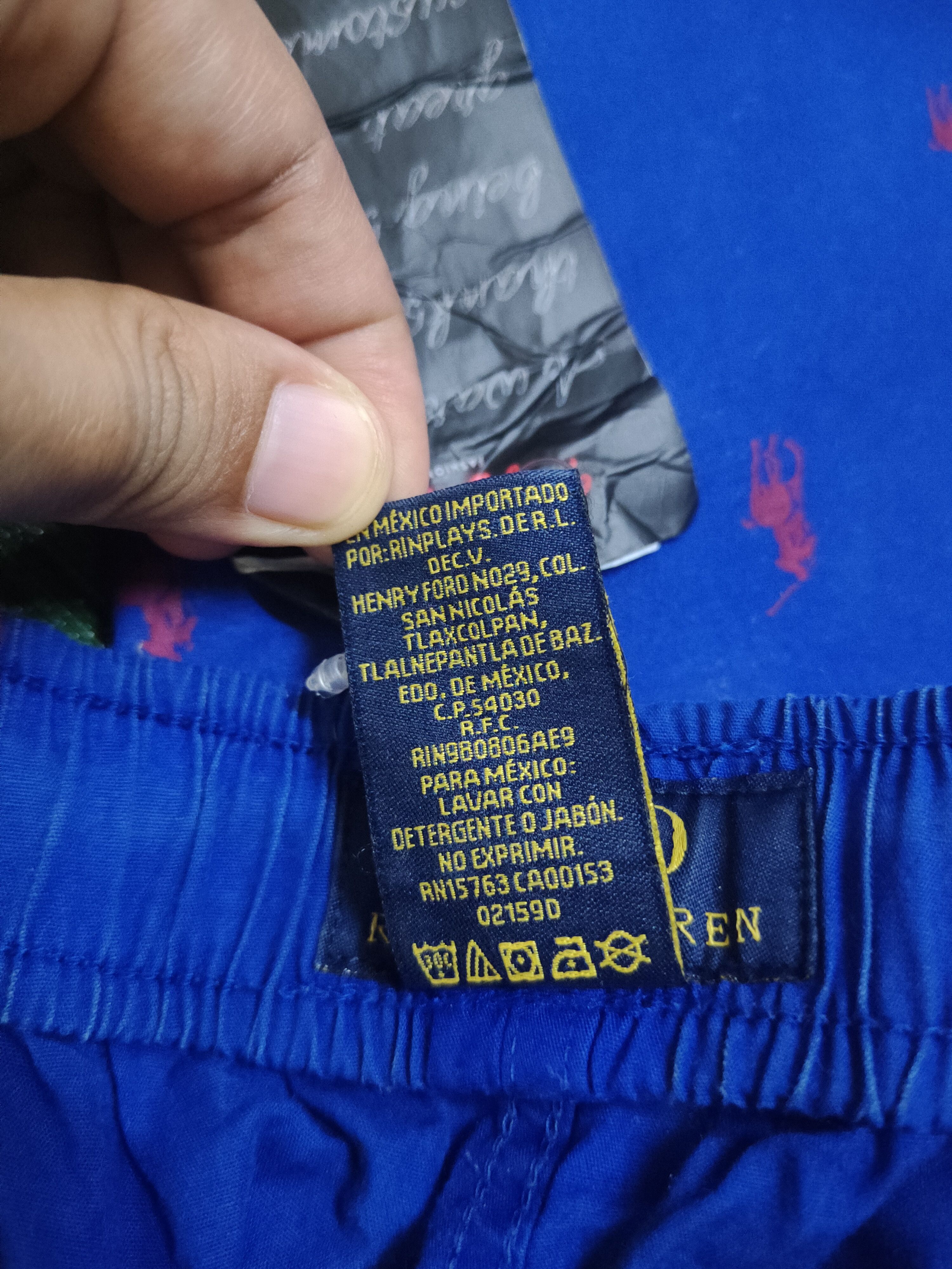 Polo Ralph Lauren DL Polo Ralph Lauren Blue Sleep Pants #46-014 Size US 28 / EU 44 - 12 Thumbnail