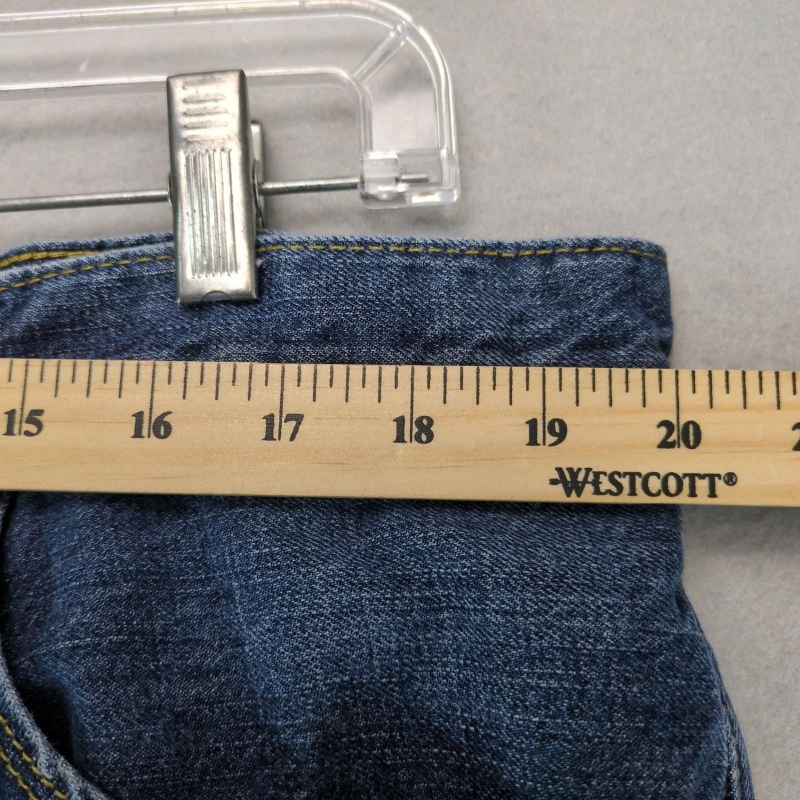 Gap GAP Premium Loose Jeans Men's 40x30 Straight Wide Leg Cotton Size US 40 / EU 56 - 6 Thumbnail