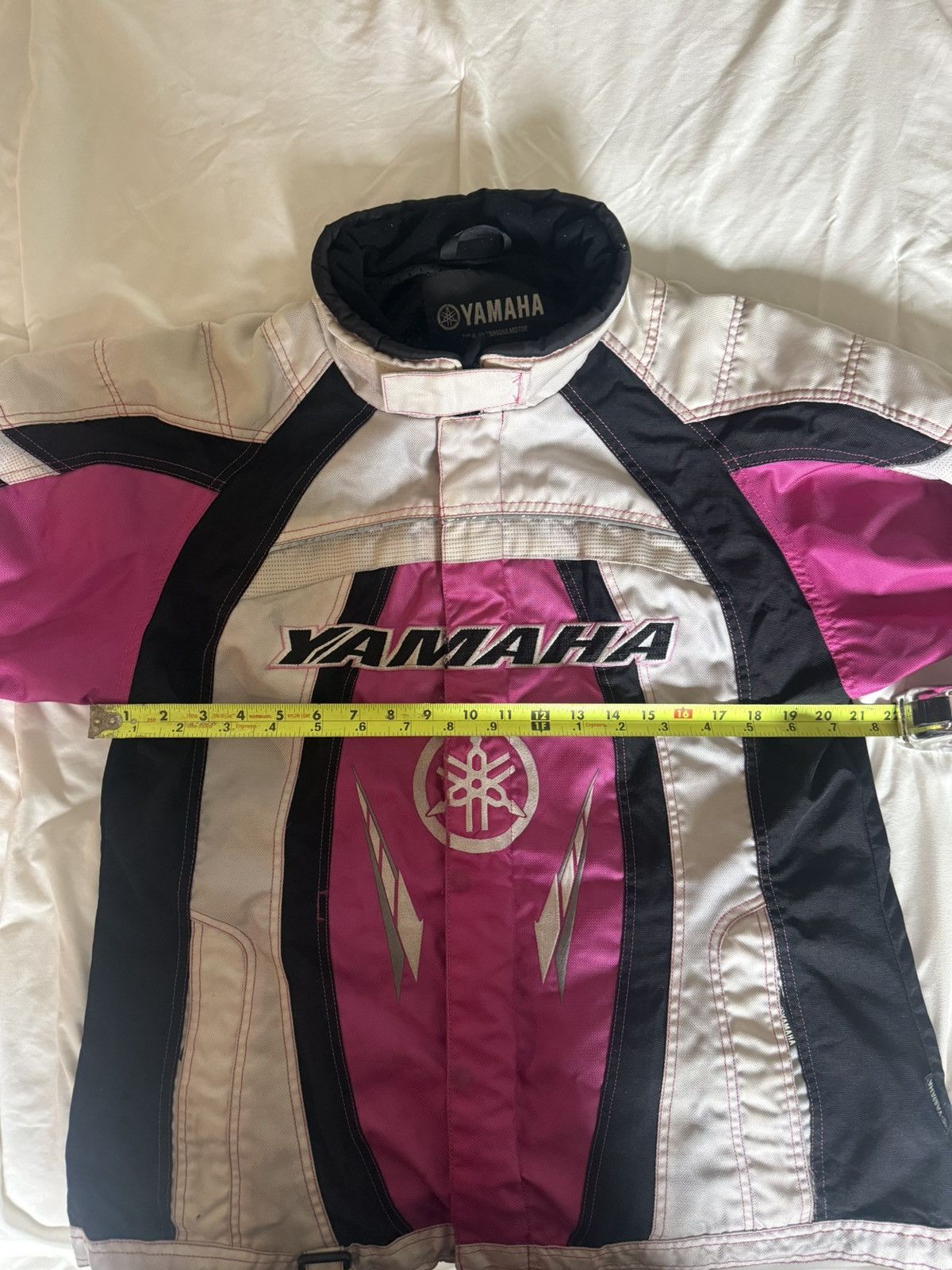 Yamaha Womens Pink Yamaha Race Jacket Size L / US 10 / IT 46 - 5 Thumbnail