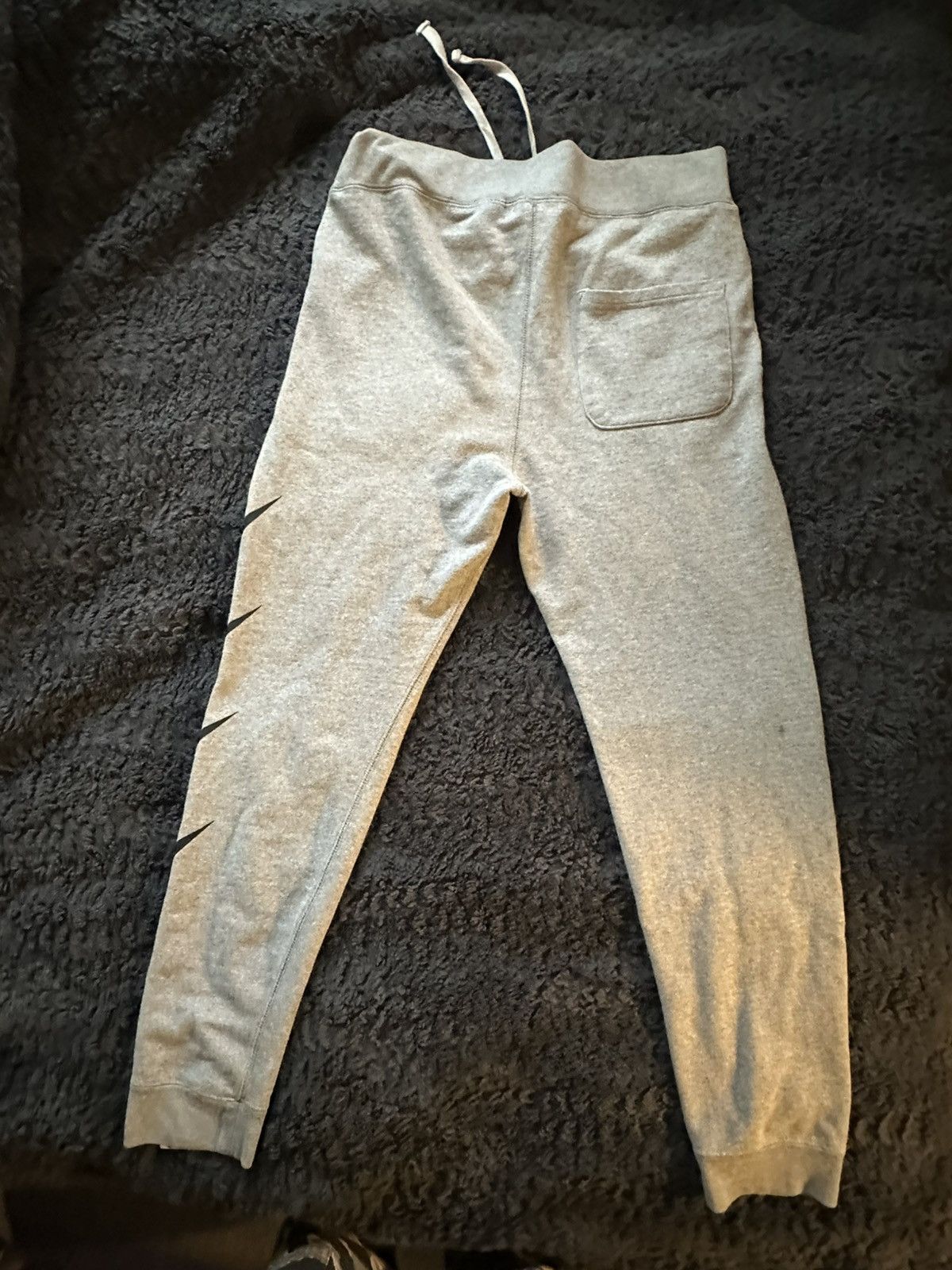 Bape bape gray sweatpants with logo stars Size US 29 - 2 Thumbnail
