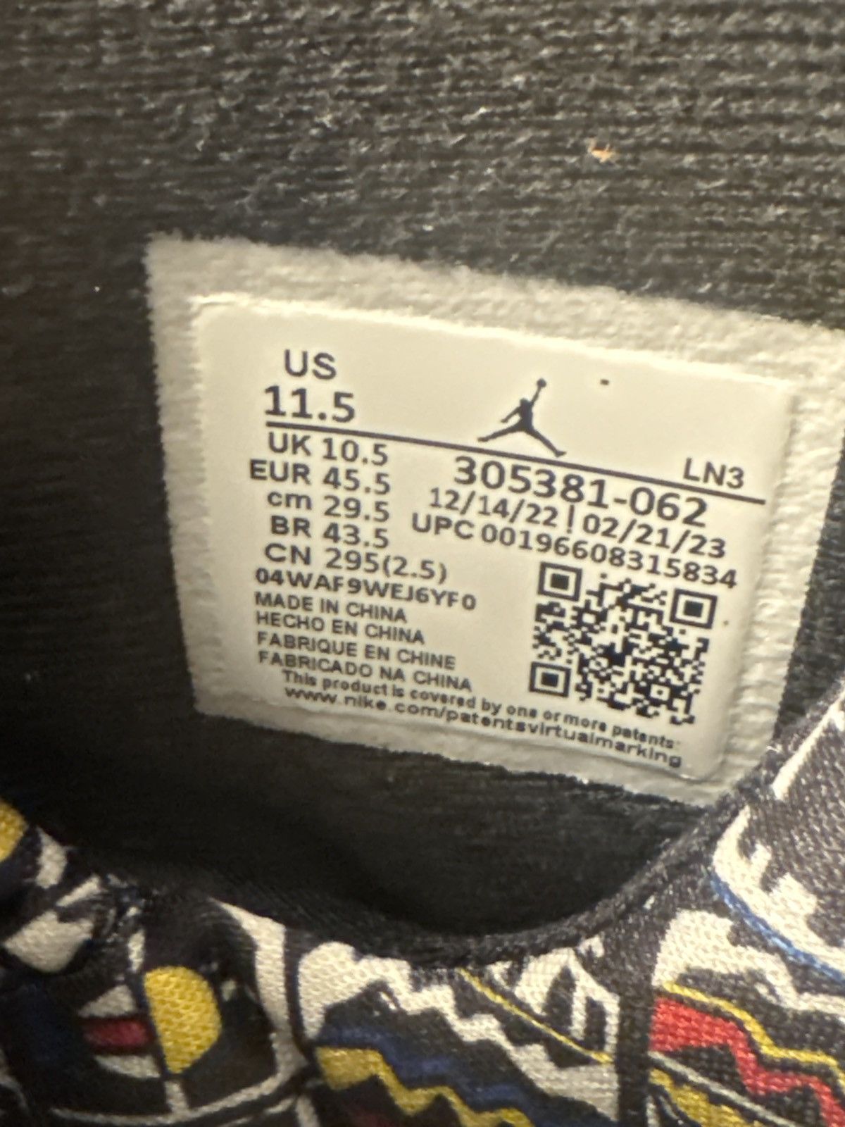 Jordan Brand Jordan 8 Retro “Playoff” 2023 Size US 11.5 / EU 44-45 - 8 Thumbnail