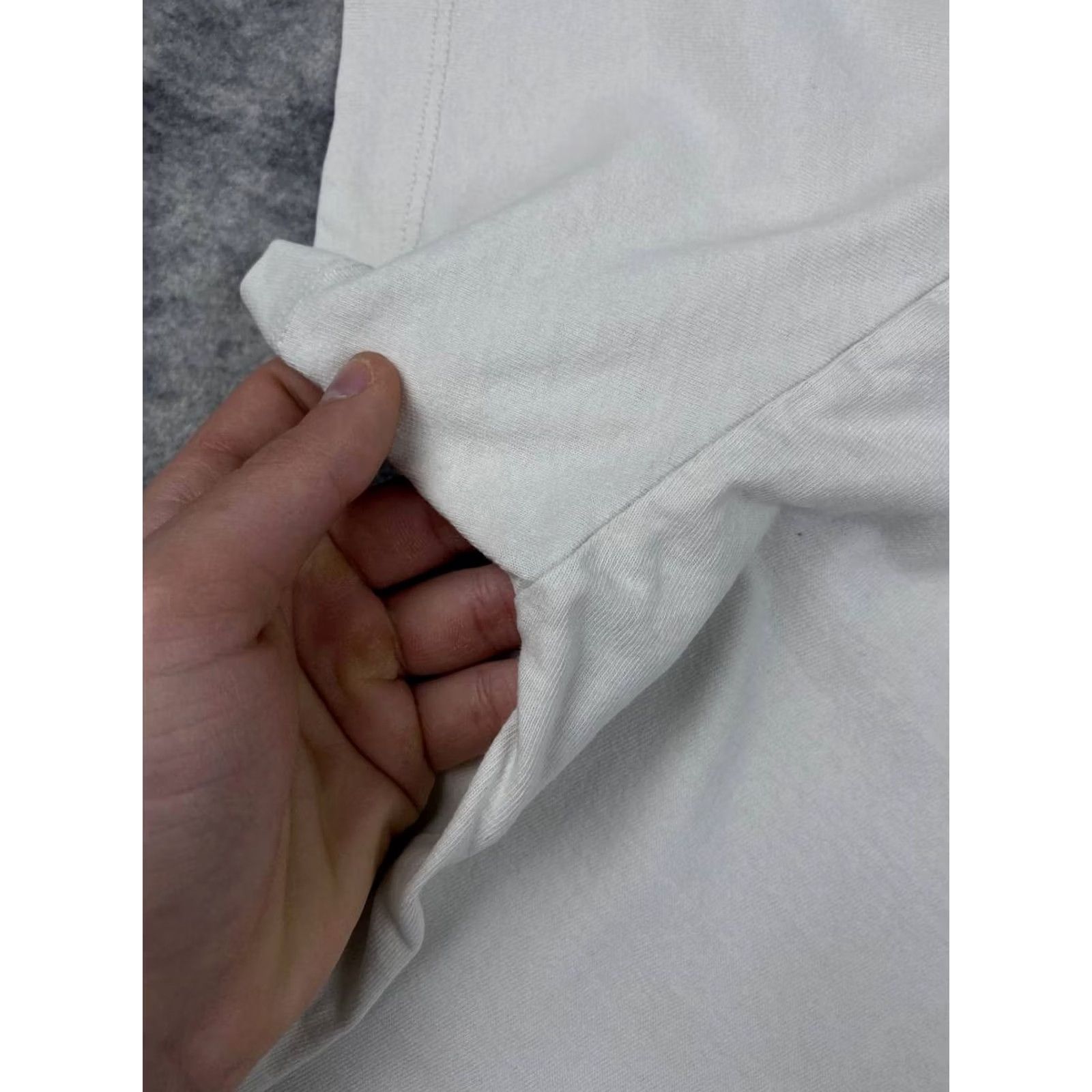 Allsaints AllSaints Men T Shirt M White Crew Neck SS Logo Cotton Regular Size US M / EU 48-50 / 2 - 4 Thumbnail