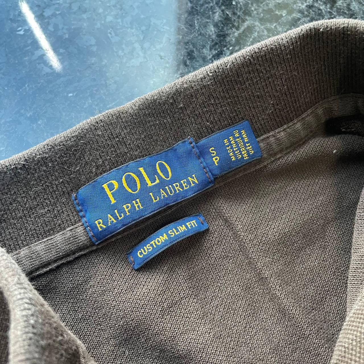 Polo Ralph Lauren × Vintage Polo Ralph Lauren Brown Polo Luxury Sunfaded Washed Tee Size US S / EU 44-46 / 1 - 3 Thumbnail