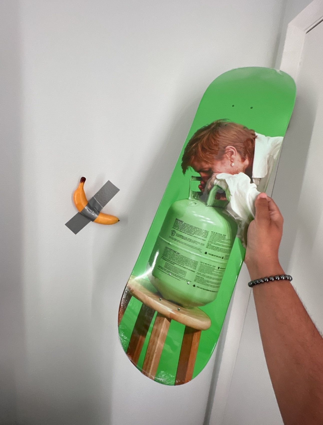 Supreme Mark Leckey GreenScreen Skateboard Deck FW23 | Grailed