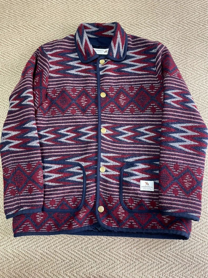 Neighborhood NEIGHBORHOOD Red Ethnic Style Jacket - dmc Size US M / EU 48-50 / 2 - 1 Thumbnail