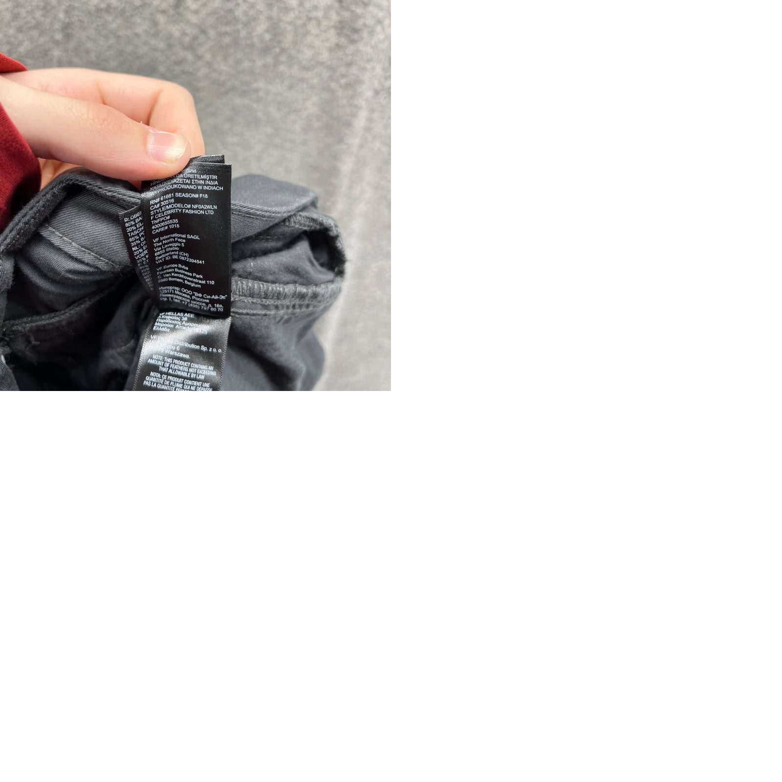 The North Face The North Face Pants Mens 36 Chino Flat Front Regular Straight Black Cotton Stretch Pockets Inseam 33%0A Size US 36 / EU 52 - 9 Thumbnail