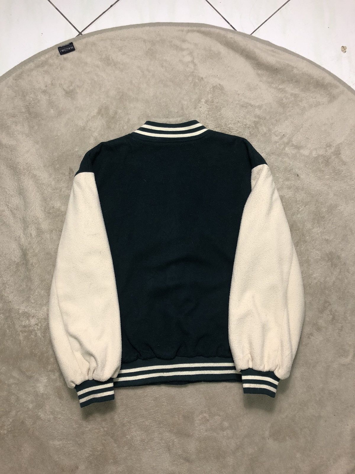 Japanese Brand × Vintage Vintage Sugar Sugar S Patchwork Varsity Jacket Size US S / EU 44-46 / 1 - 12 Thumbnail