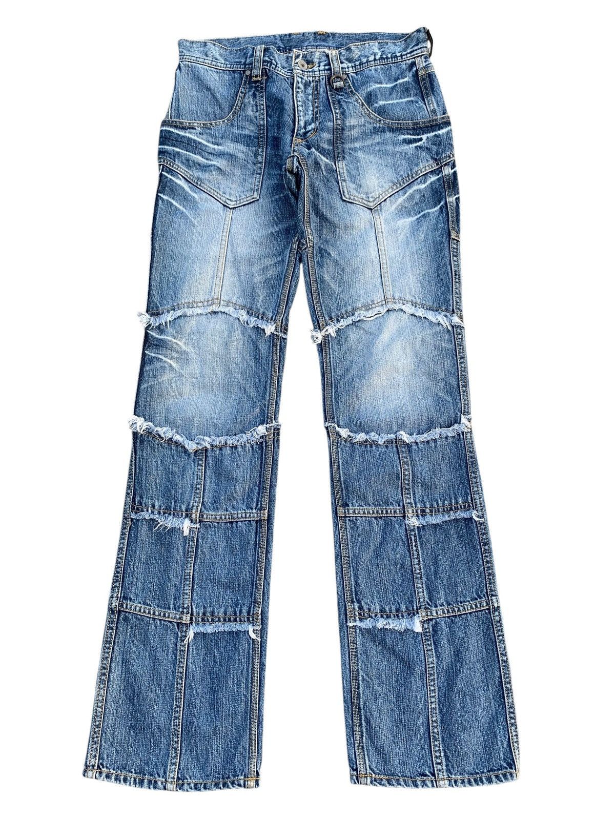 HIDEAWAYS RARE💥NICOLE CLUB HIDEWAYS HAGI JAPANESE DISTRESSED DENIM Size US 31 - 1 Thumbnail