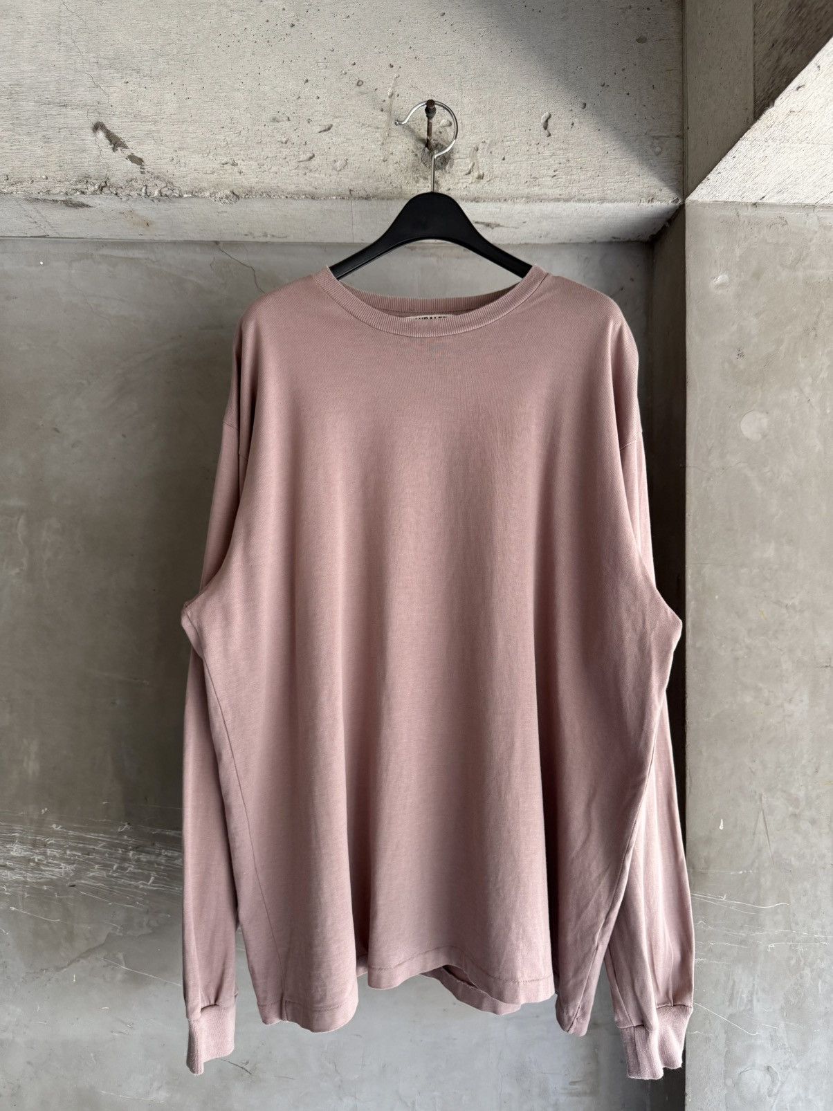 Auralee AURALEE LUSTER PLAITING L/S TEE Size US M / EU 48-50 / 2 - 1 Thumbnail