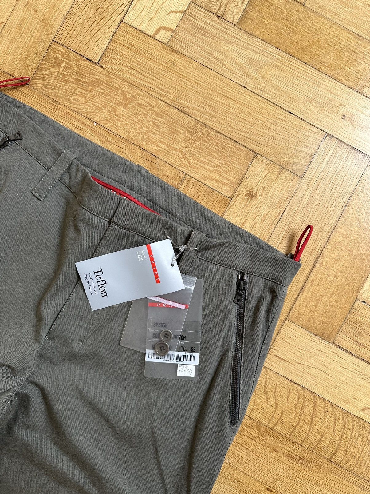 Prada Prada Vintage Sport Man’s Archive 90s Teflon Cargo Pants Size US 36 / EU 52 - 4 Thumbnail