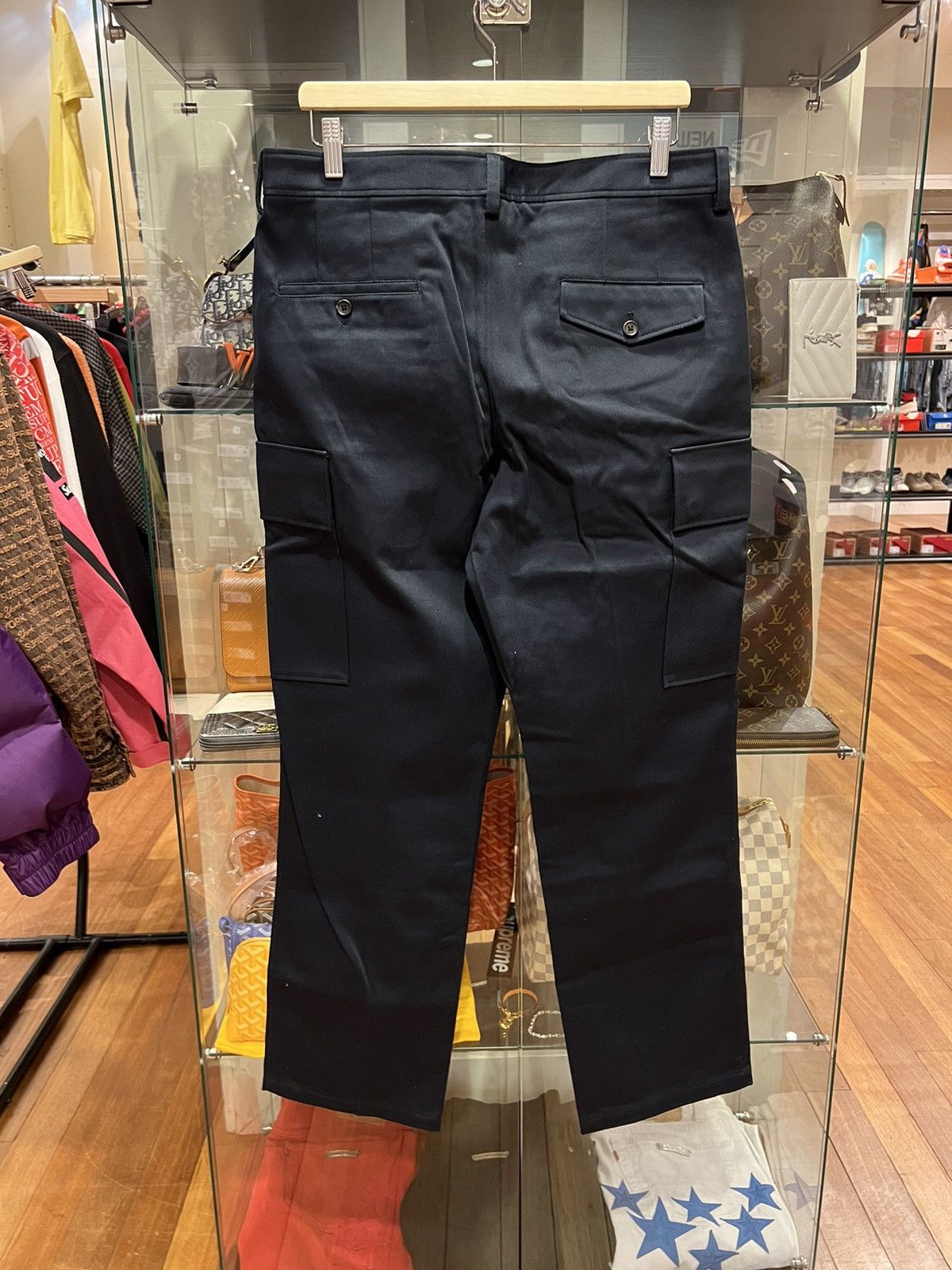 Lanvin Lanvin Cargo Pants Navy Size US 34 / EU 50 - 3 Thumbnail