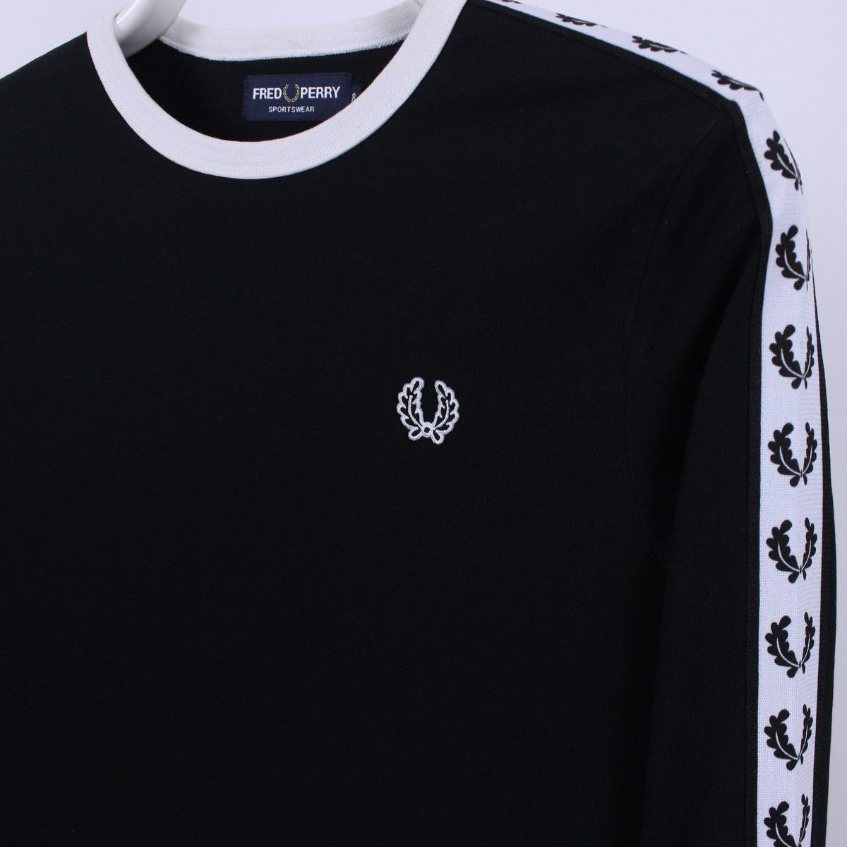 Fred Perry Fred Perry Lampas Long Sleeve T-Shirt Size S / US 4 / IT 40 - 4 Thumbnail