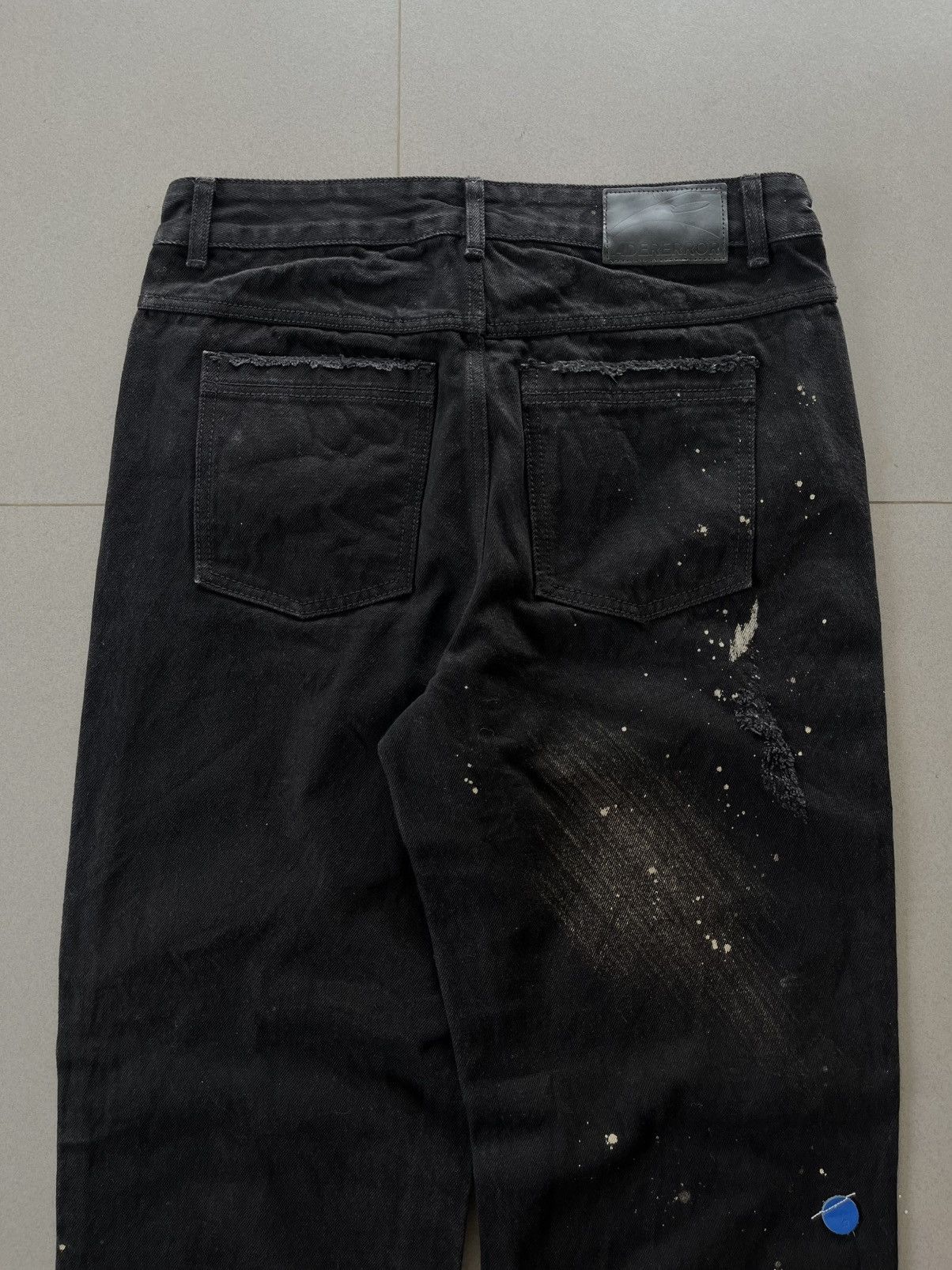 Ader Error SS2022 Ader Error Distressed Faded Paint Spots Denim Pants Size US 32 / EU 48 - 4 Thumbnail