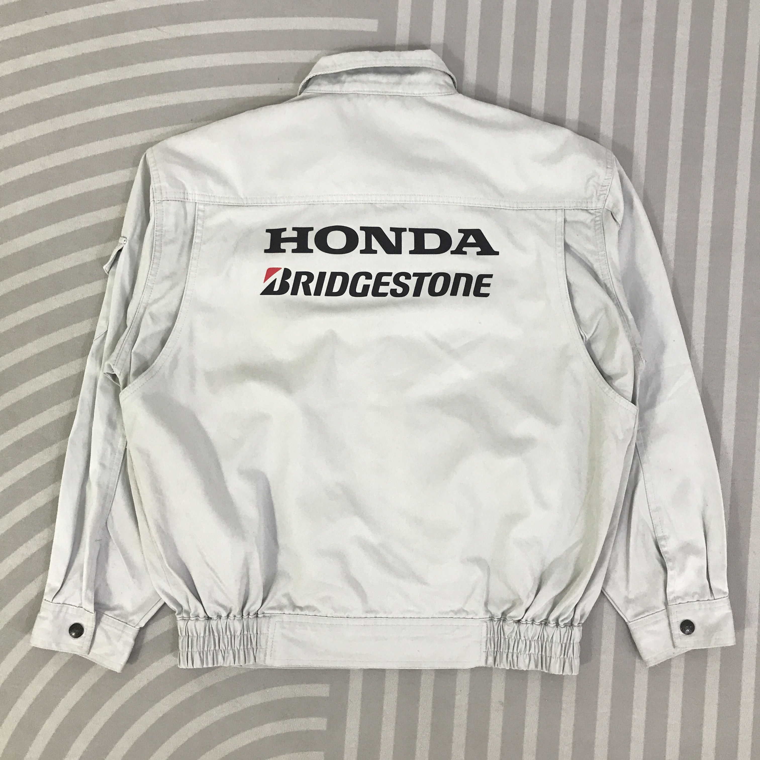 Japanese Brand Honda x Bridgestone Japan custom Jacket K99B8 Size US L / EU 52-54 / 3 - 1 Thumbnail