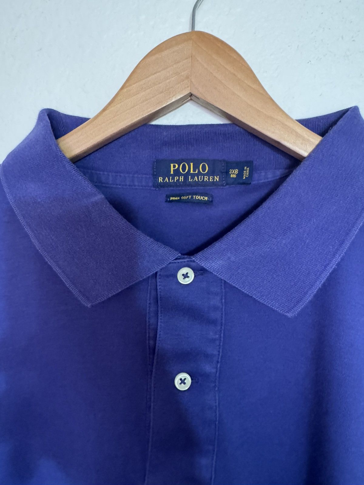 Polo Ralph Lauren Polo Ralph Lauren Purple Shirt Size US XXL / EU 58 / 5 - 3 Thumbnail
