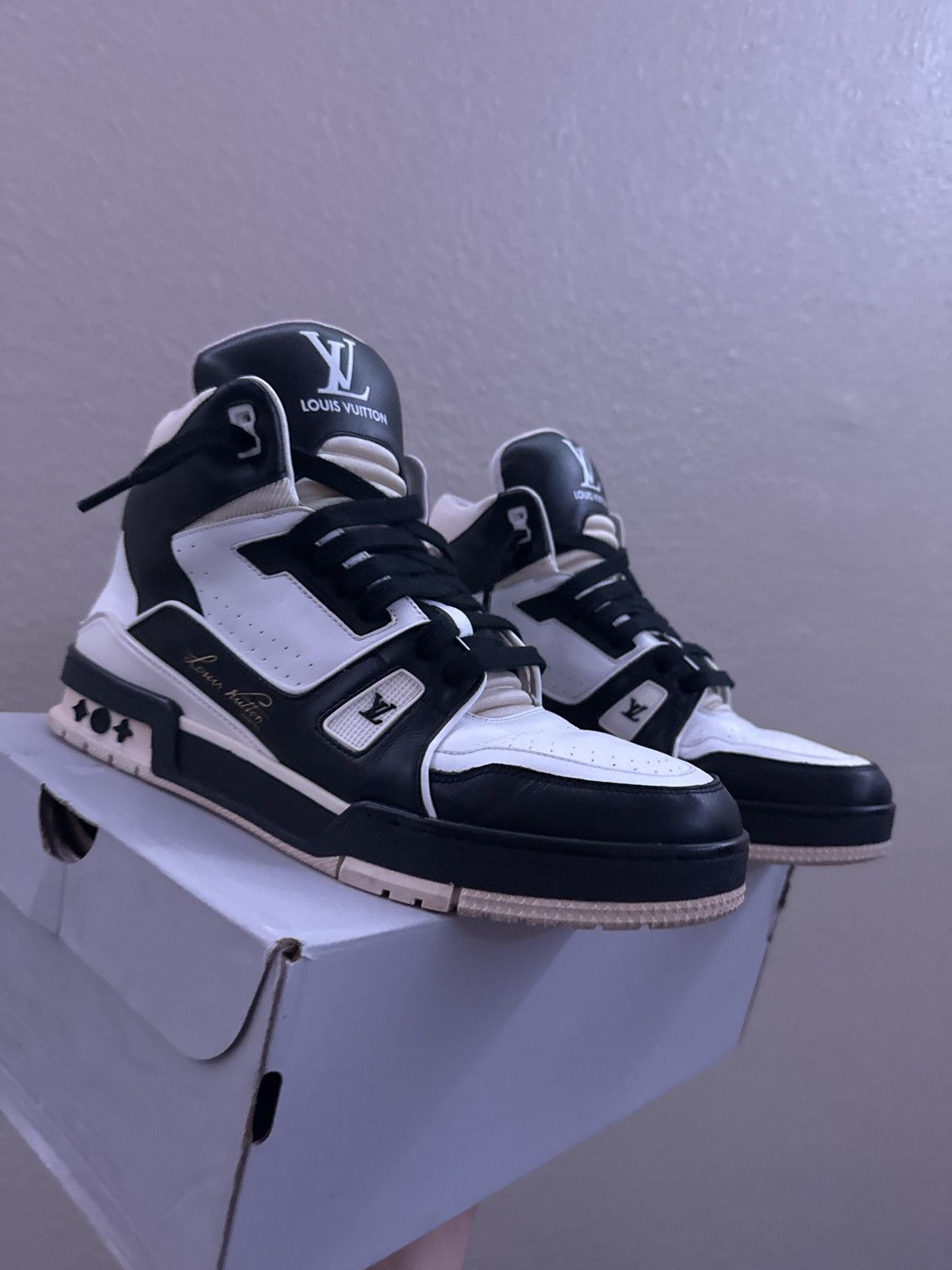 Louis Vuitton Louis Vuitton 408 Trainer Sneaker High Size US 9.5 / EU 42-43 - 7 Thumbnail