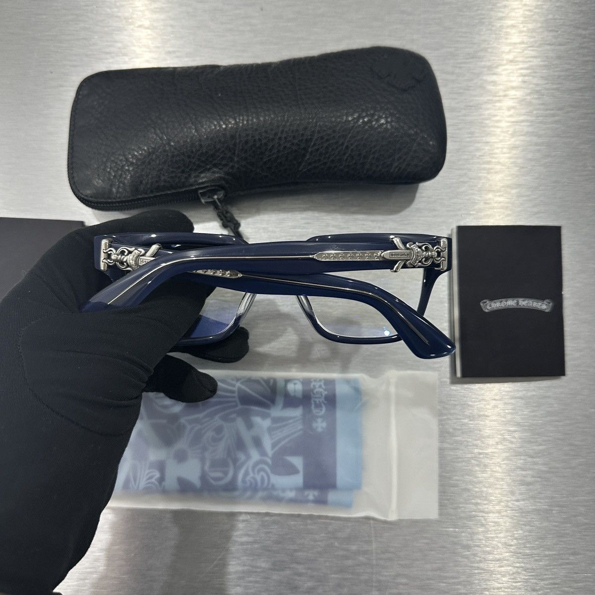 Chrome Hearts CHROME HEARTS VAGILLIONAIRE II EYEGLASSES Size ONE SIZE - 4 Thumbnail