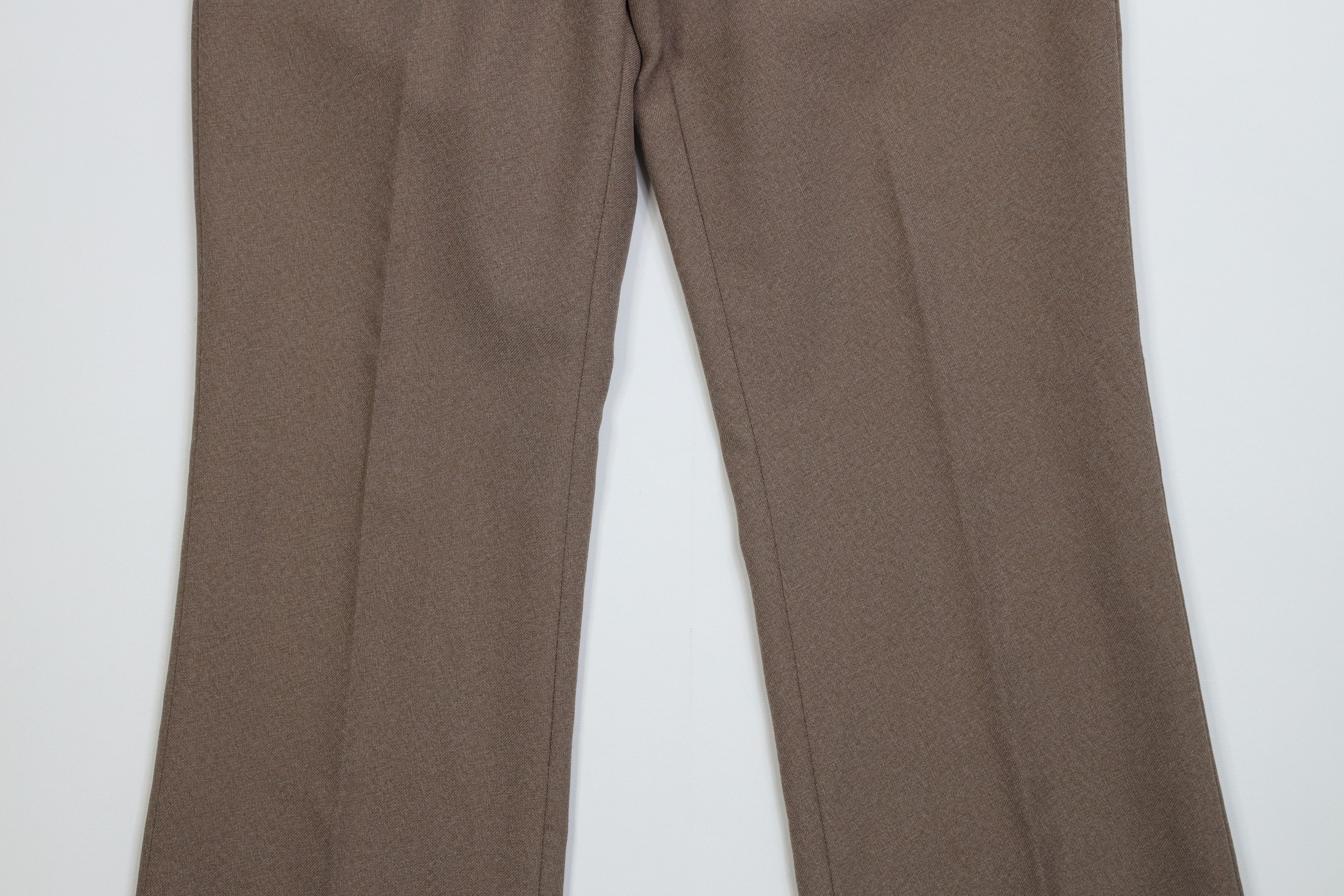 Vintage Vintage 70s Streetwear Wide Leg Chino Pants Light Brown USA Size US 32 / EU 48 - 3 Thumbnail