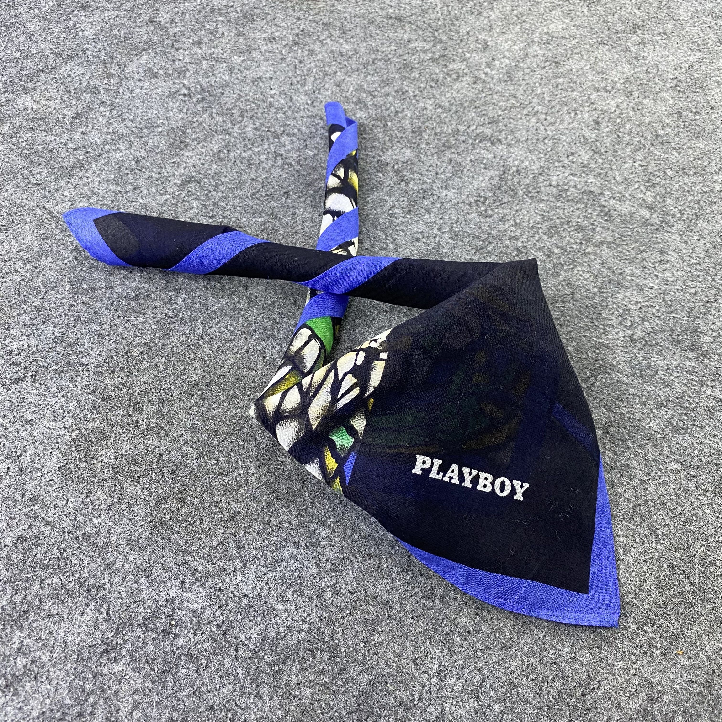 Playboy Playboy Handkerchief Neckerchief Bandana-B1513 Size ONE SIZE - 1 Thumbnail