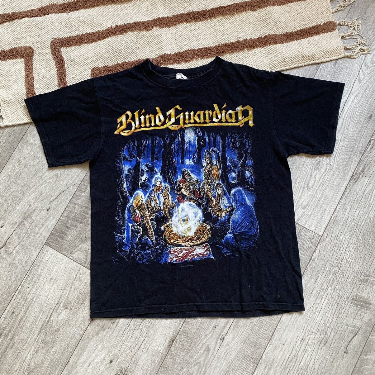 Band Tees VINTAGE BLIND GUARDIAN BAND CRAZY WINTER PRINT T SHIRT Size US M / EU 48-50 / 2 - 1 Thumbnail