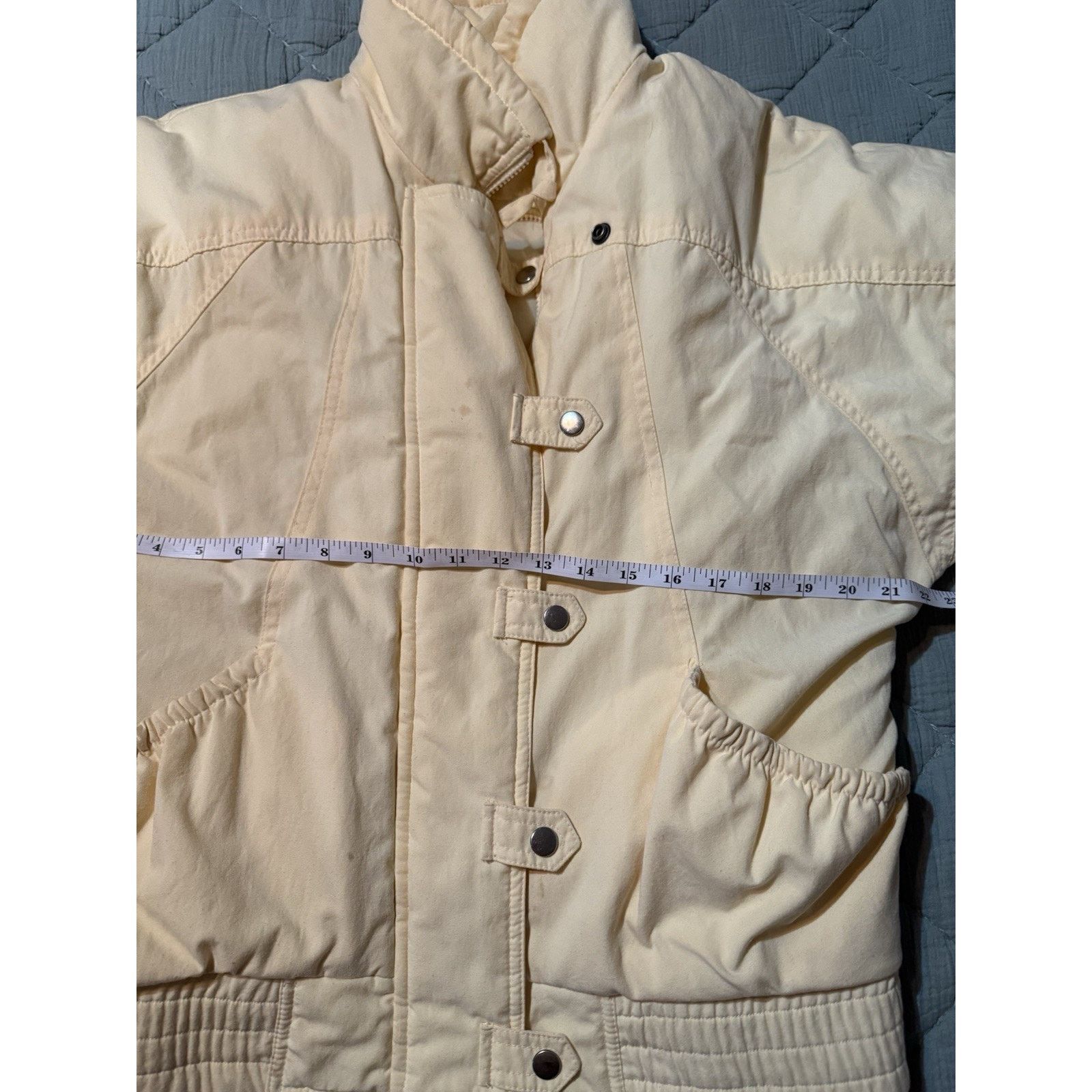 Other VTG Braetan Jacket ski Puffer 90’s yellow M Retro Snap Zip Size L / US 10 / IT 46 - 8 Thumbnail