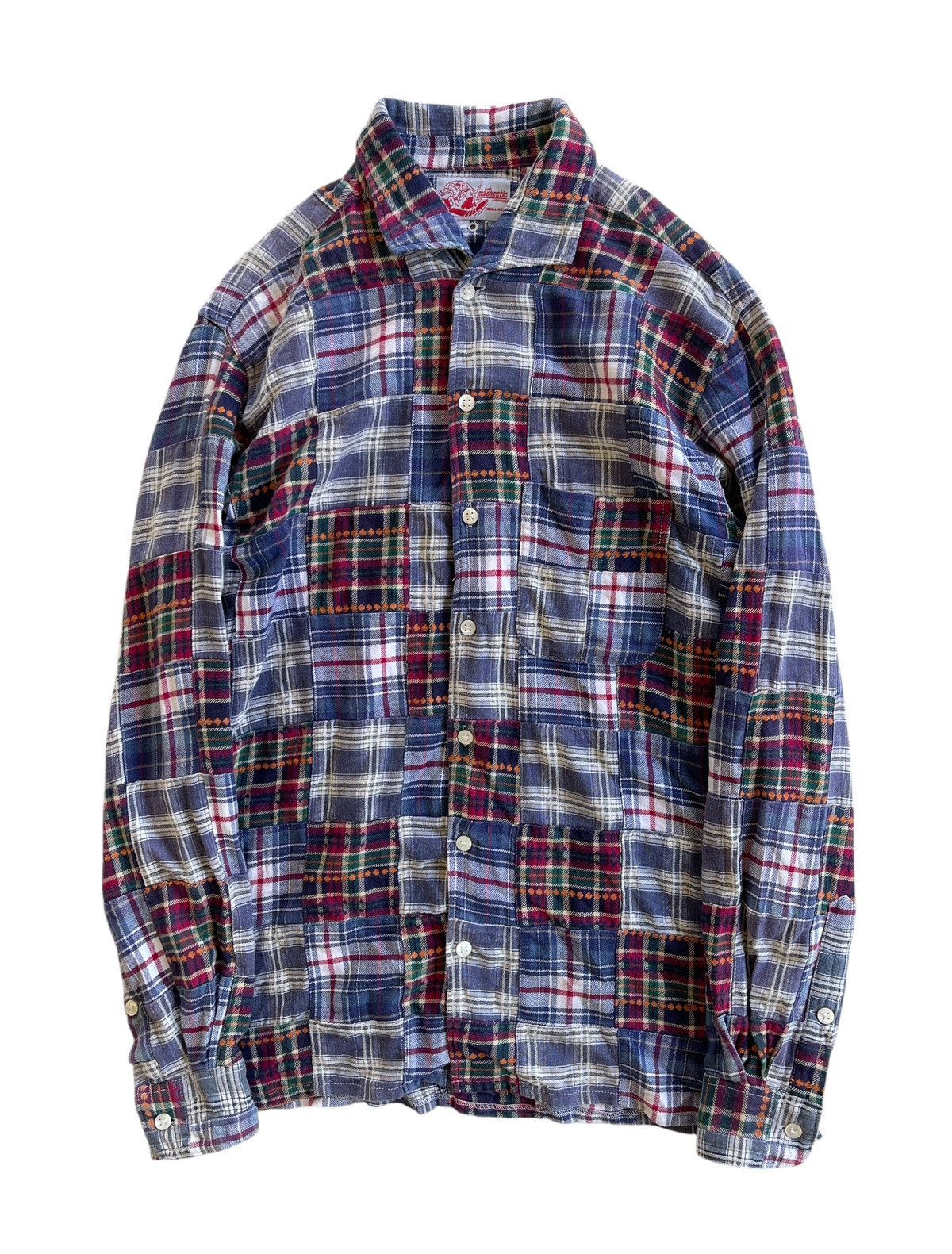 Flannel Mad Hectique Japan Patchwork Shirt Size US L / EU 52-54 / 3 - 1 Thumbnail