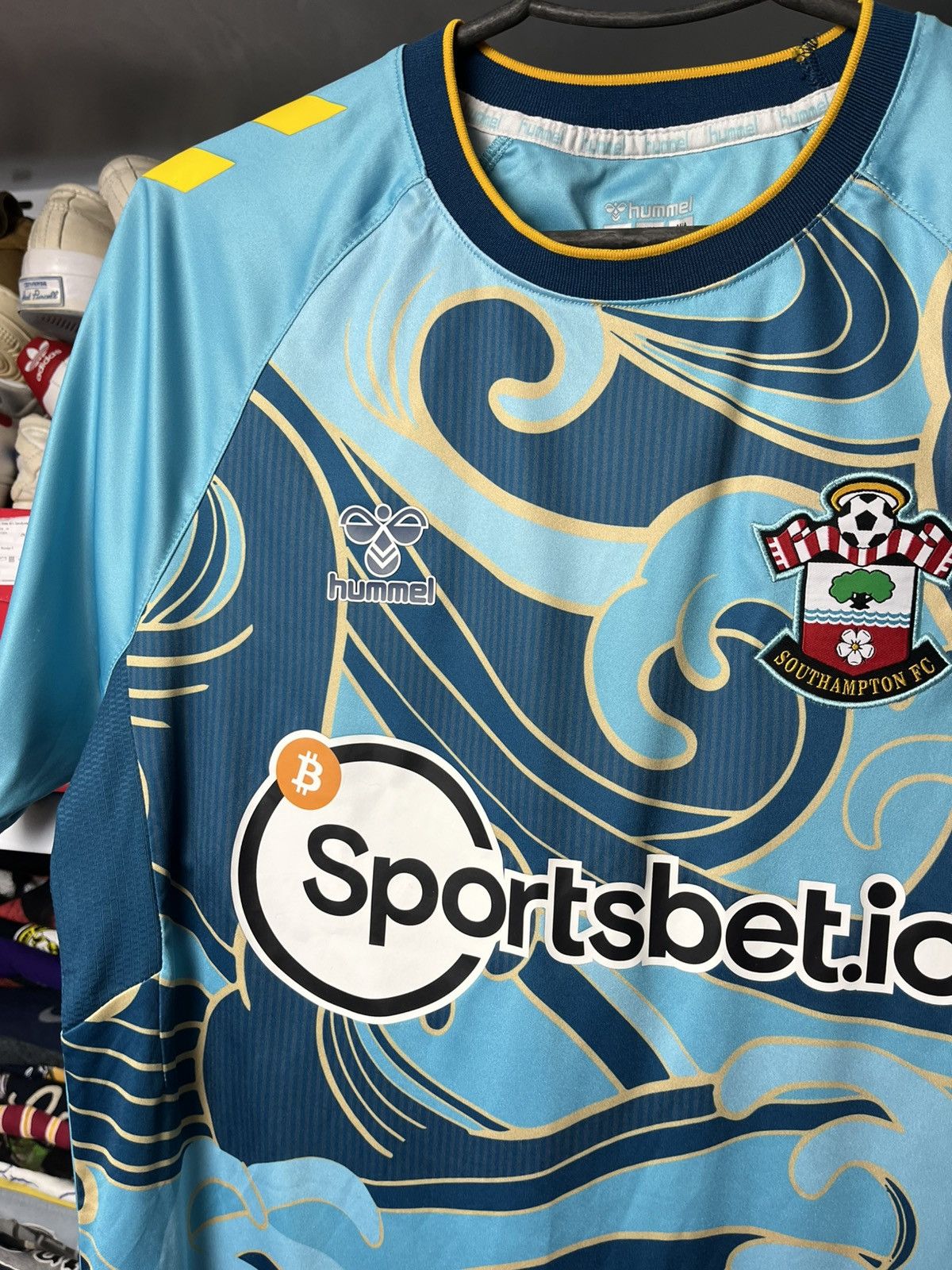 Vintage Southampton Football Shirt Large Blue Mens 2022 2023 Away Size US M / EU 48-50 / 2 - 20 Thumbnail